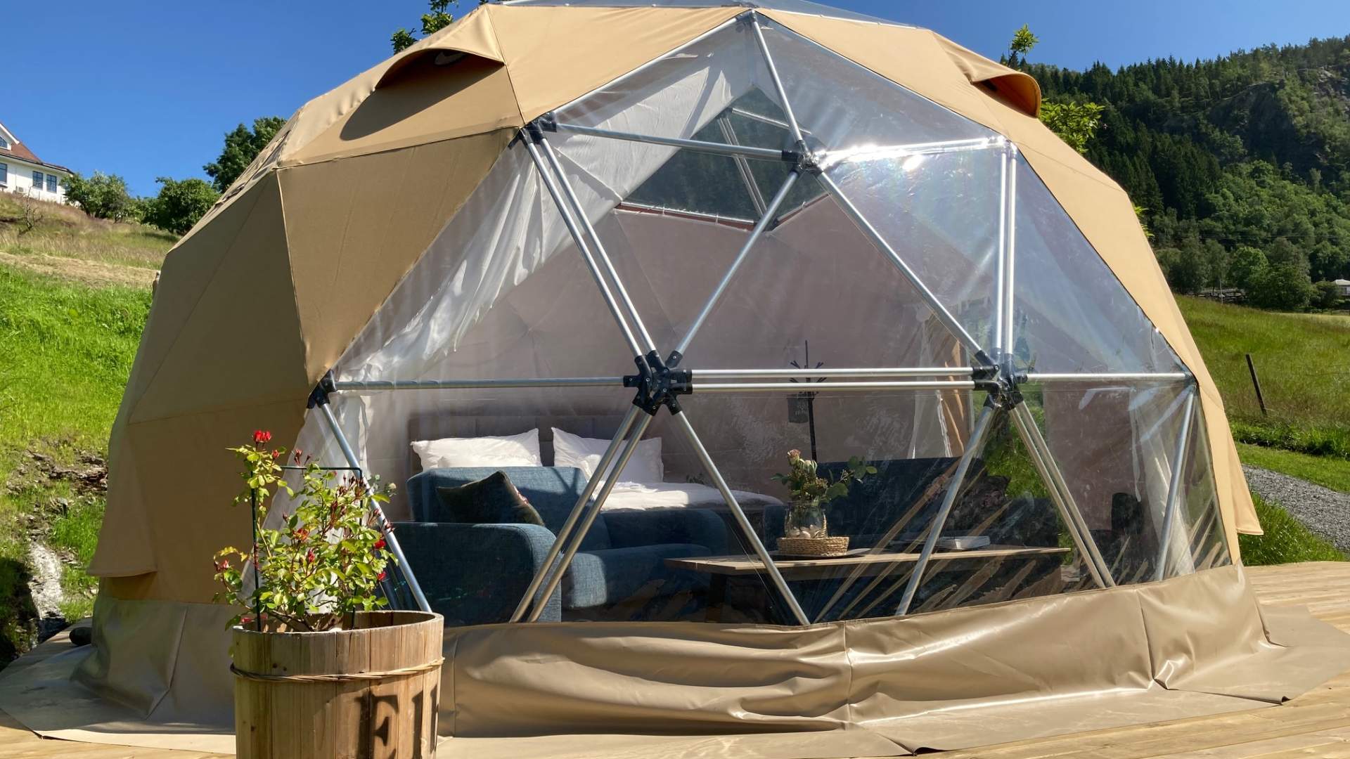 Kleppa Gard und Glamping in Hjelmeland