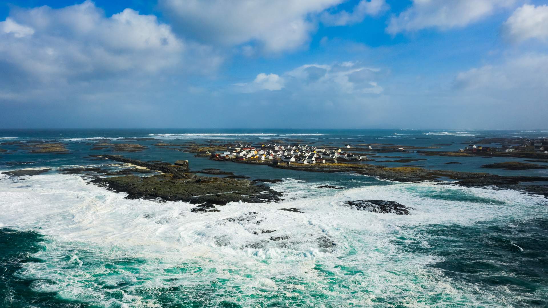 Fishing village Veiholmen