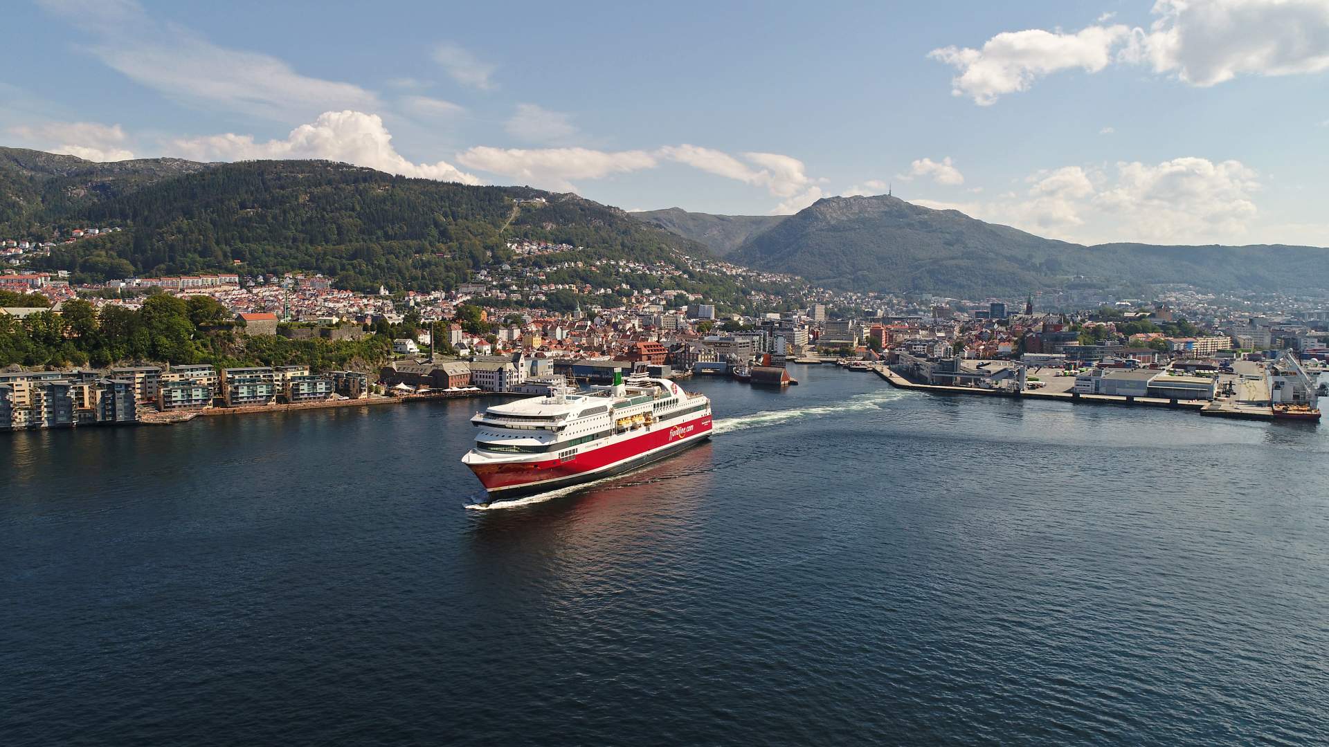 Fjord Line mellom Stavanger og Bergen