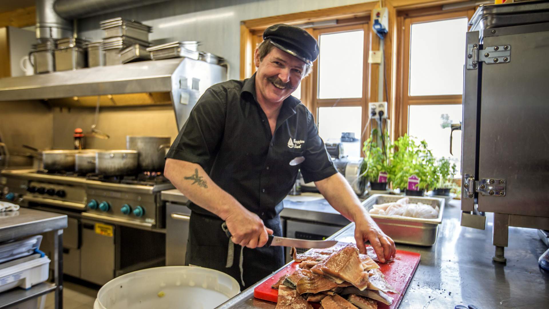 Restaurant "Bryggjen i Bud"