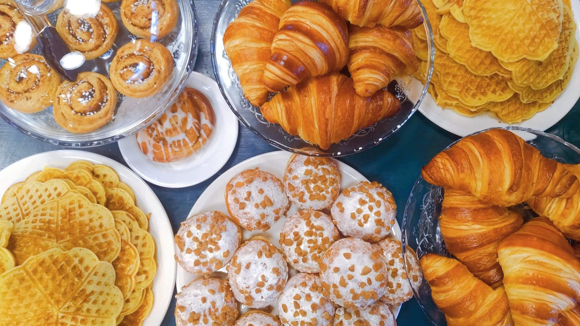 Lekkert utvalg fra bakeriet