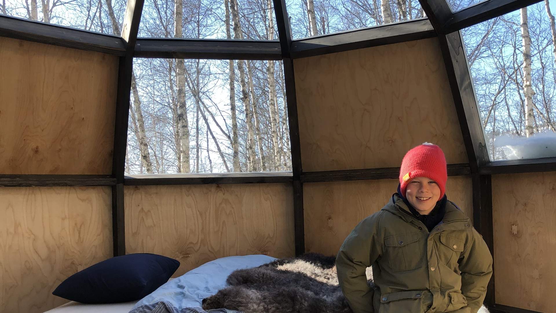 Fint opphold på ecolodge i Sirdal