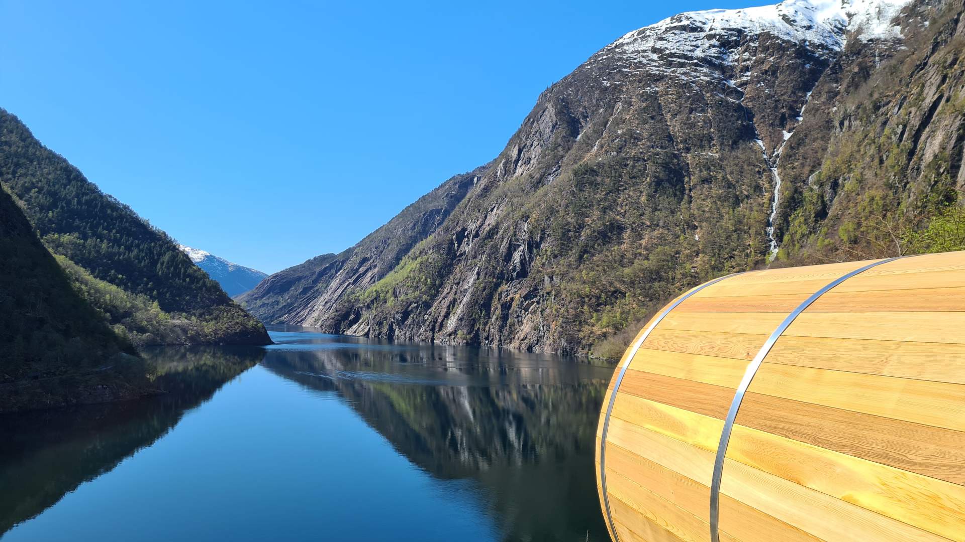 Heit Åkrafjorden Sauna