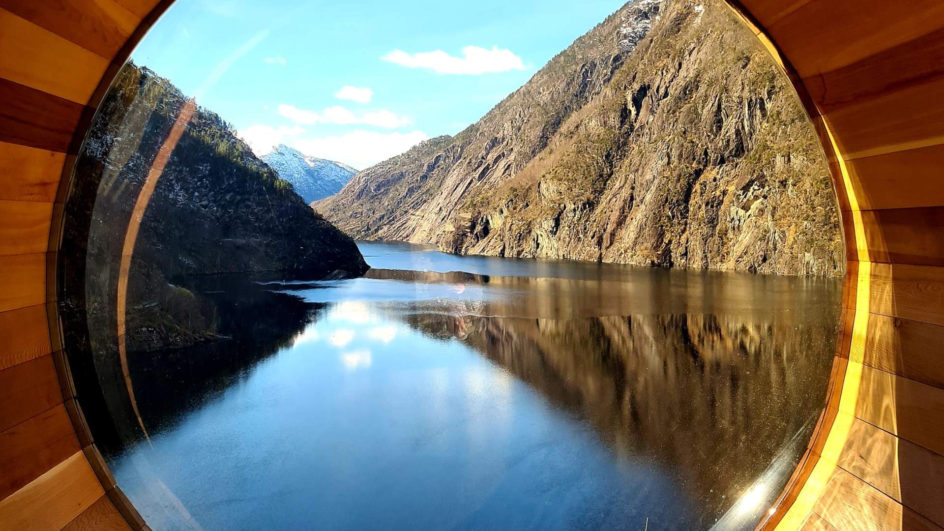 Heit Åkrafjorden Sauna