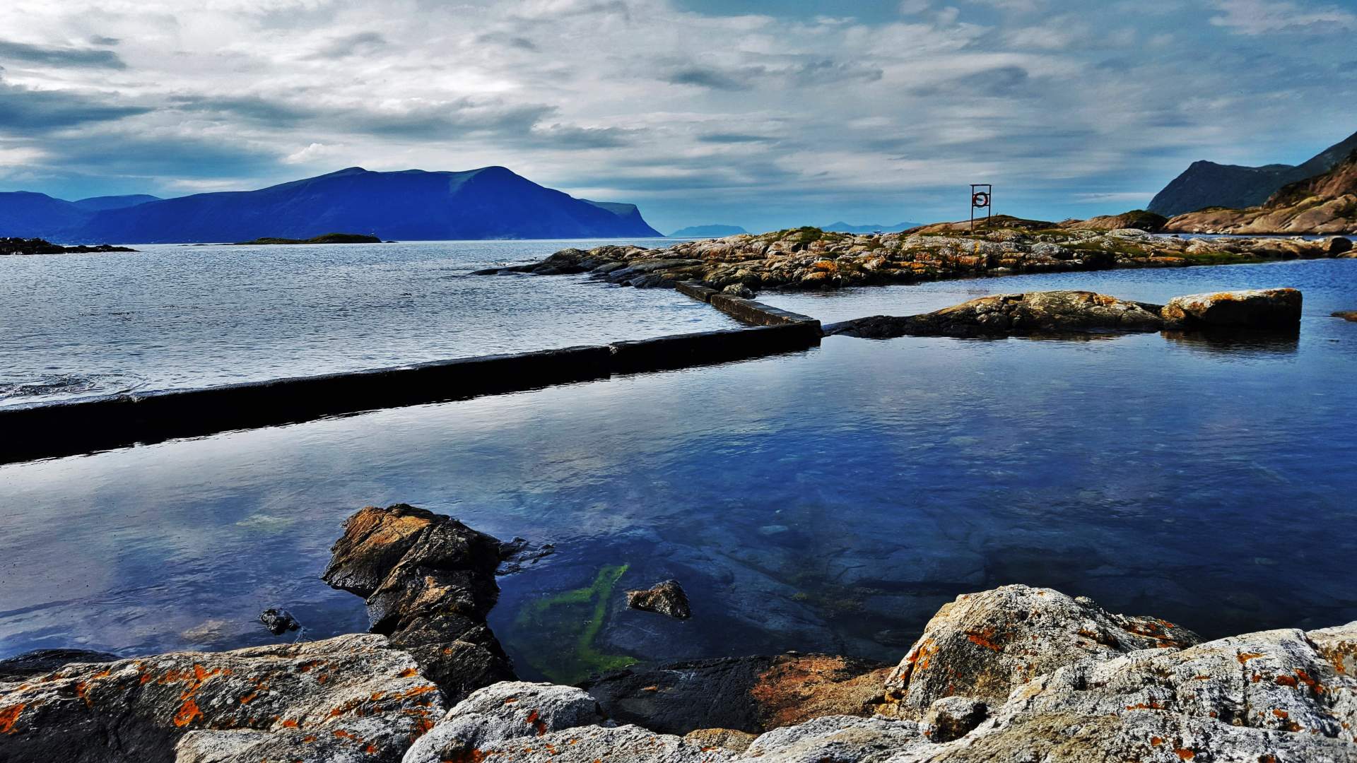 Krabbedammen ved Sandvika