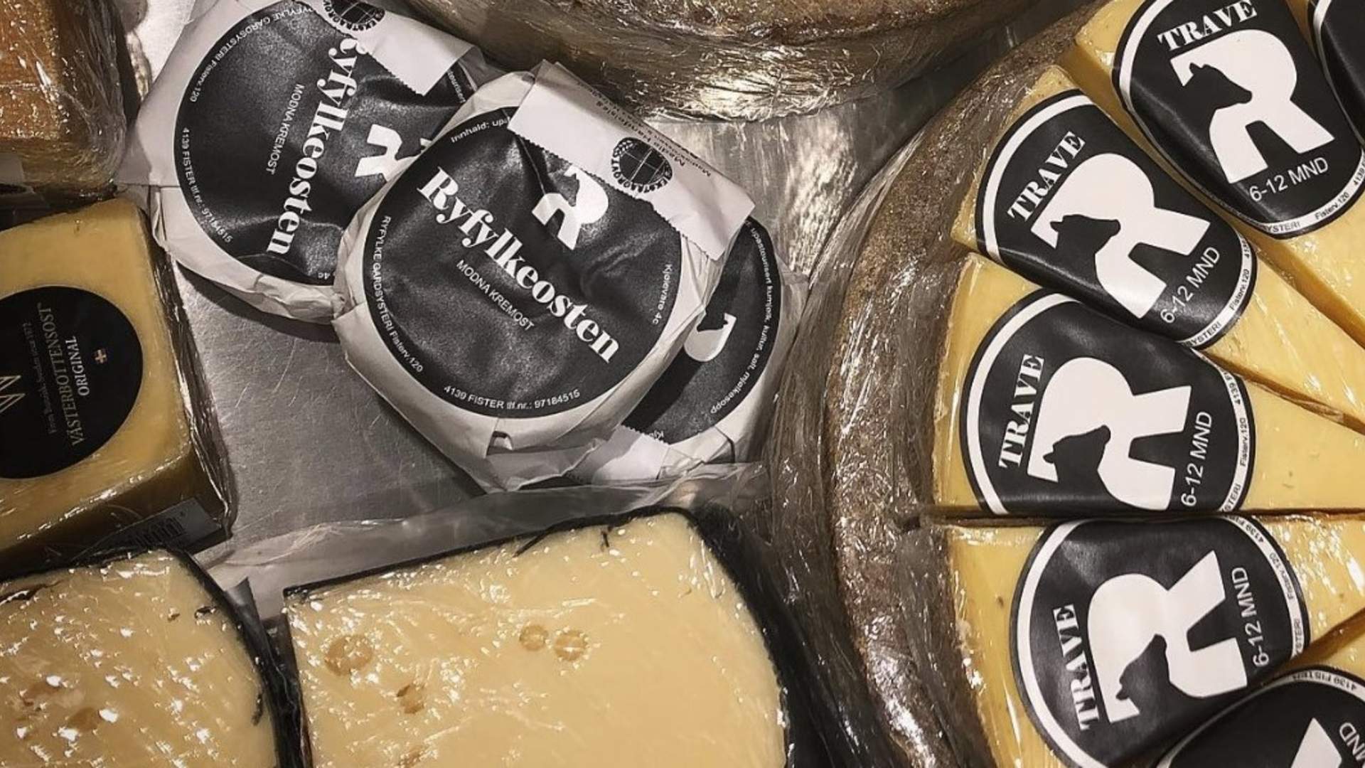 Lokalprodusert ost fra Ryfylke Gardsysteri