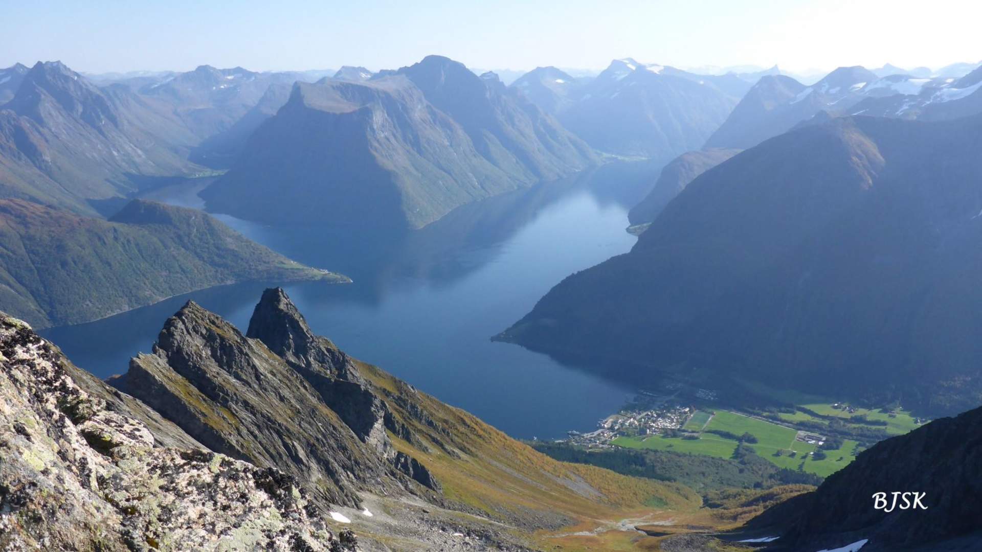 Utsikt fra Dalegubben