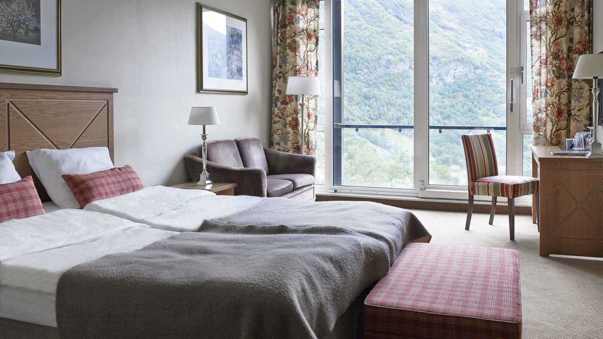 Dobbeltrom med utsikt