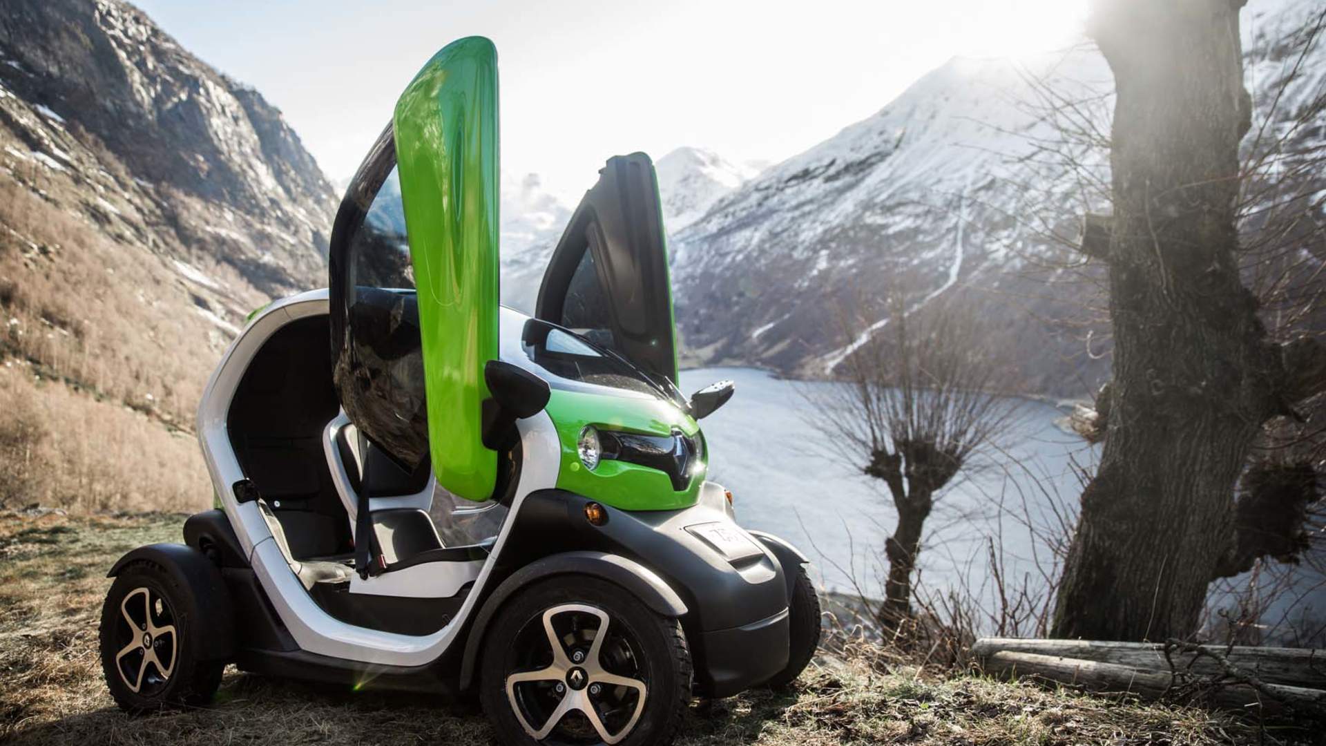 eMobility i Ørnesvingen i Geiranger