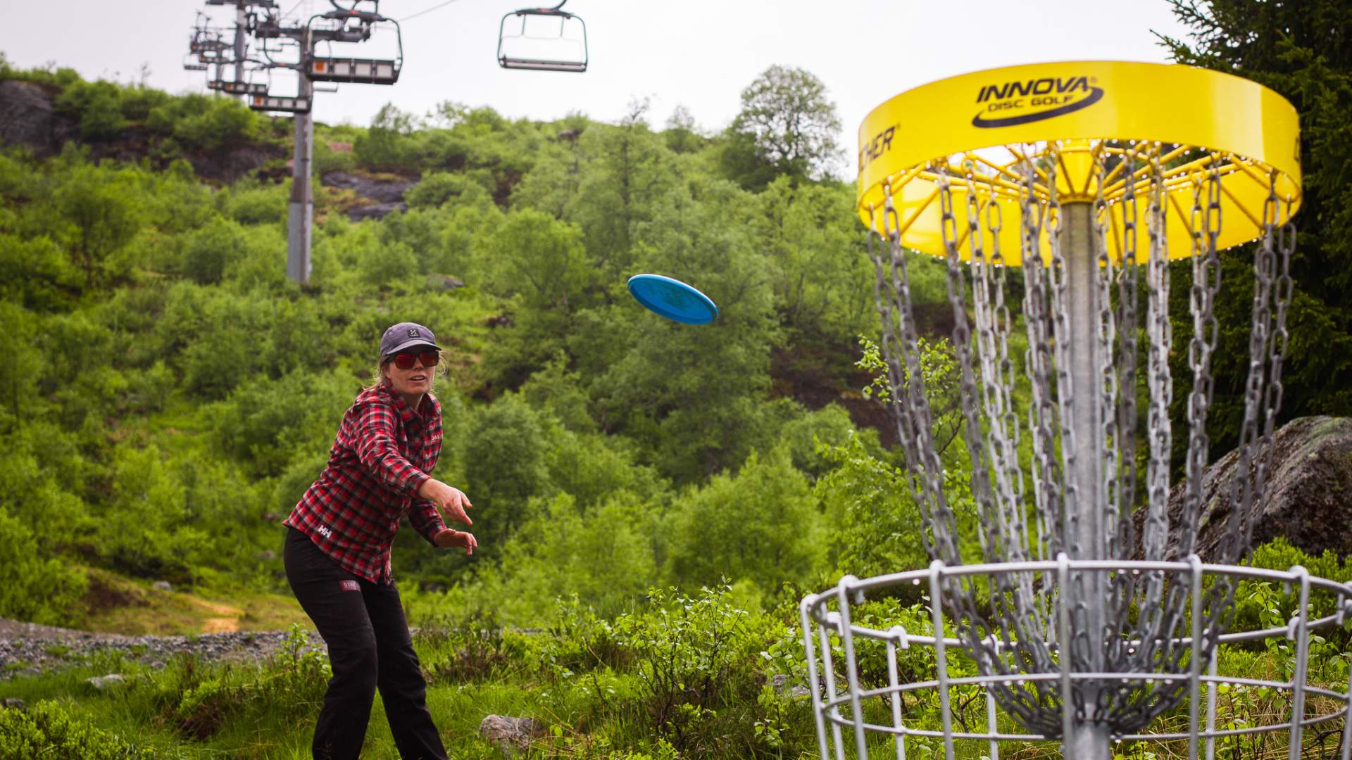 Frisbeegolf i Sirdal