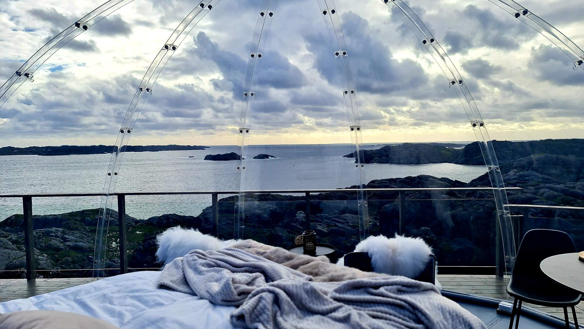 Stormhyttene på Gullvegen Gardstun