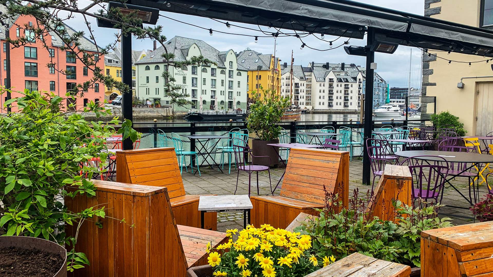 Uteservering hos Bryt Tapas