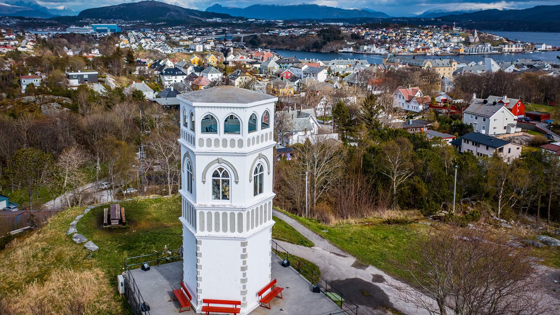 Varden viewpoint in Kristiansund