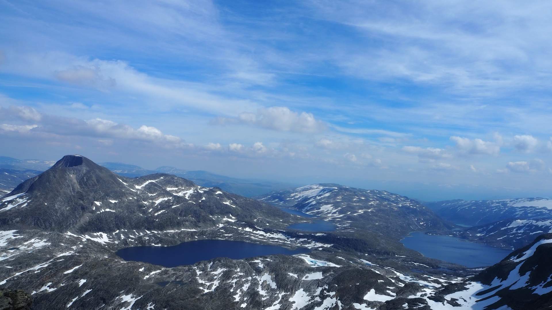 Utsikt frå fjellet Svartegga.