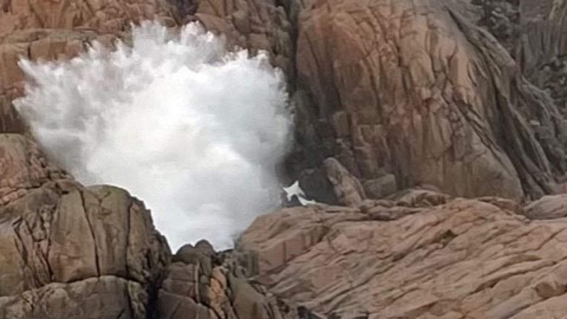 Sjøsprøyt i fjellet