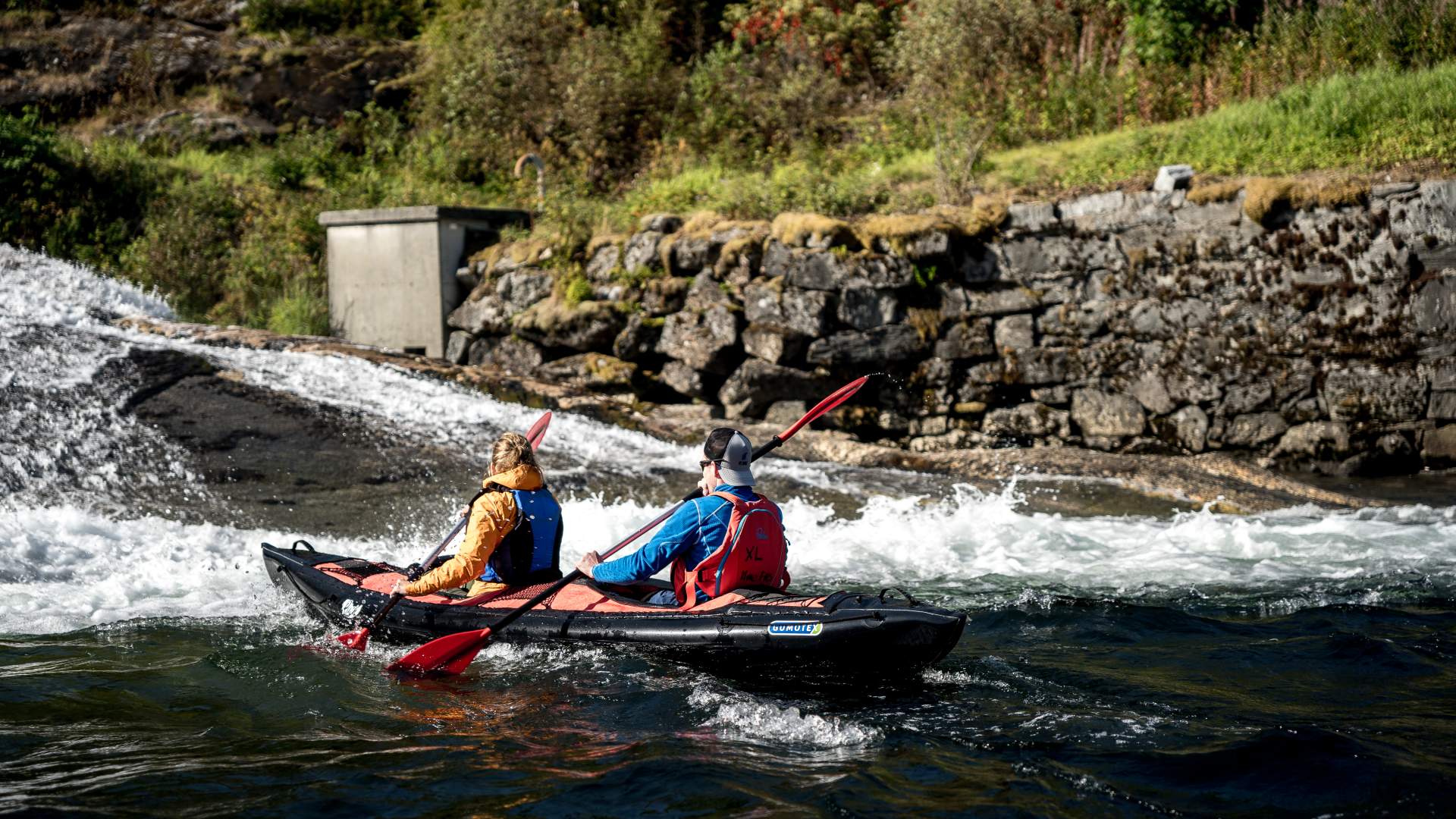 Kajakk på Geirangerfjorden