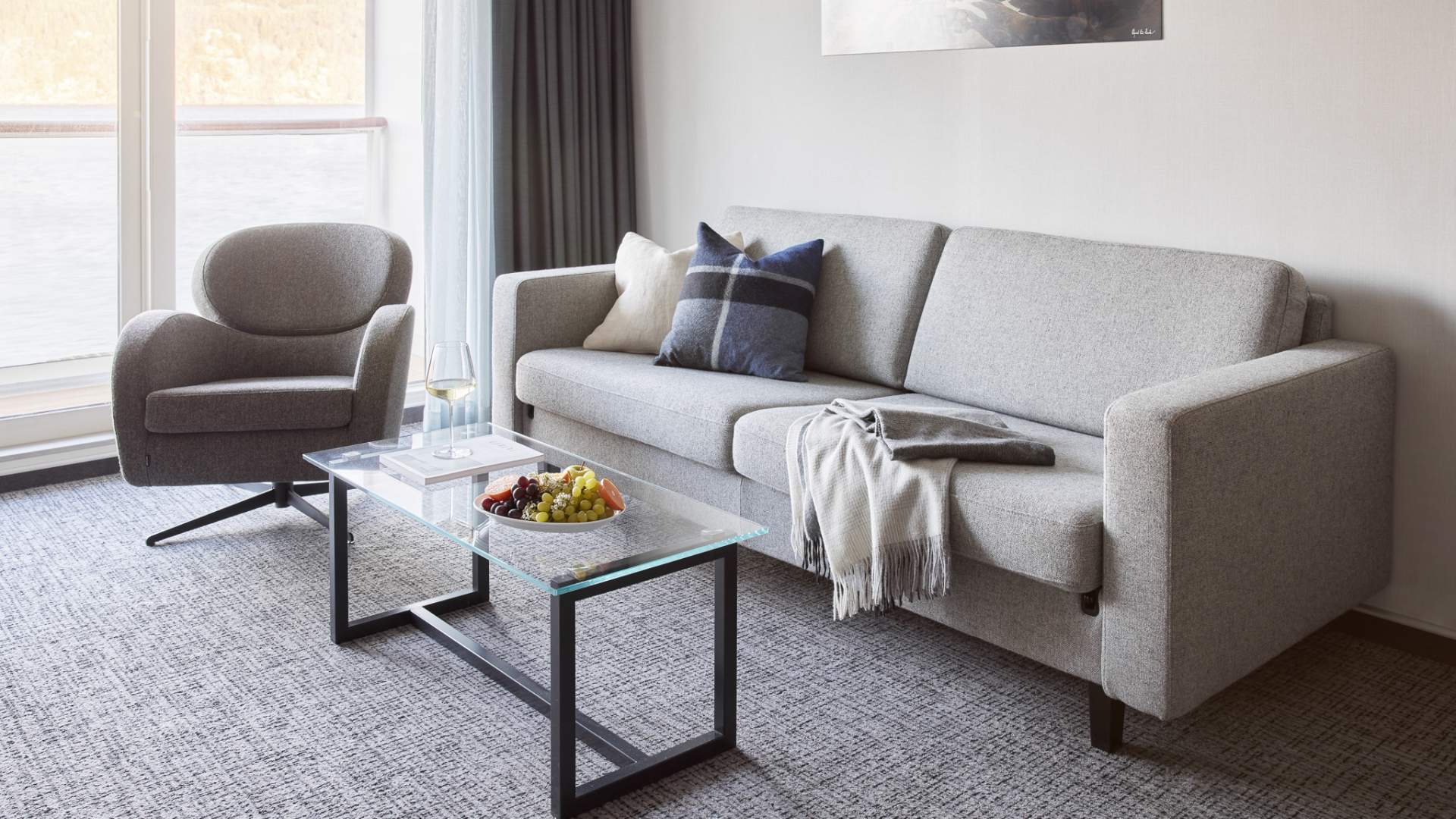 Kabin hos Havila Kystruten