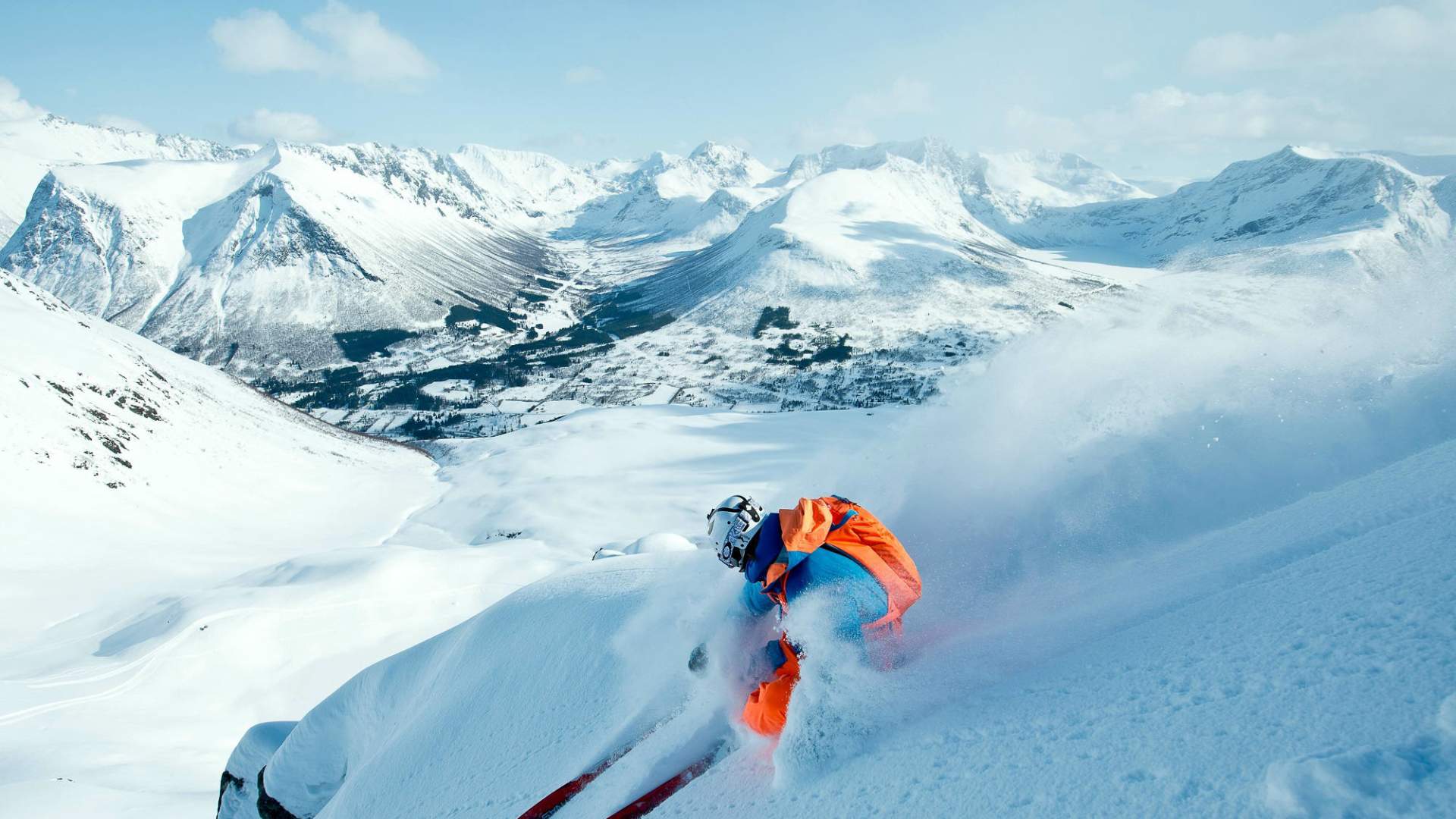 Skikjøring med alpepass