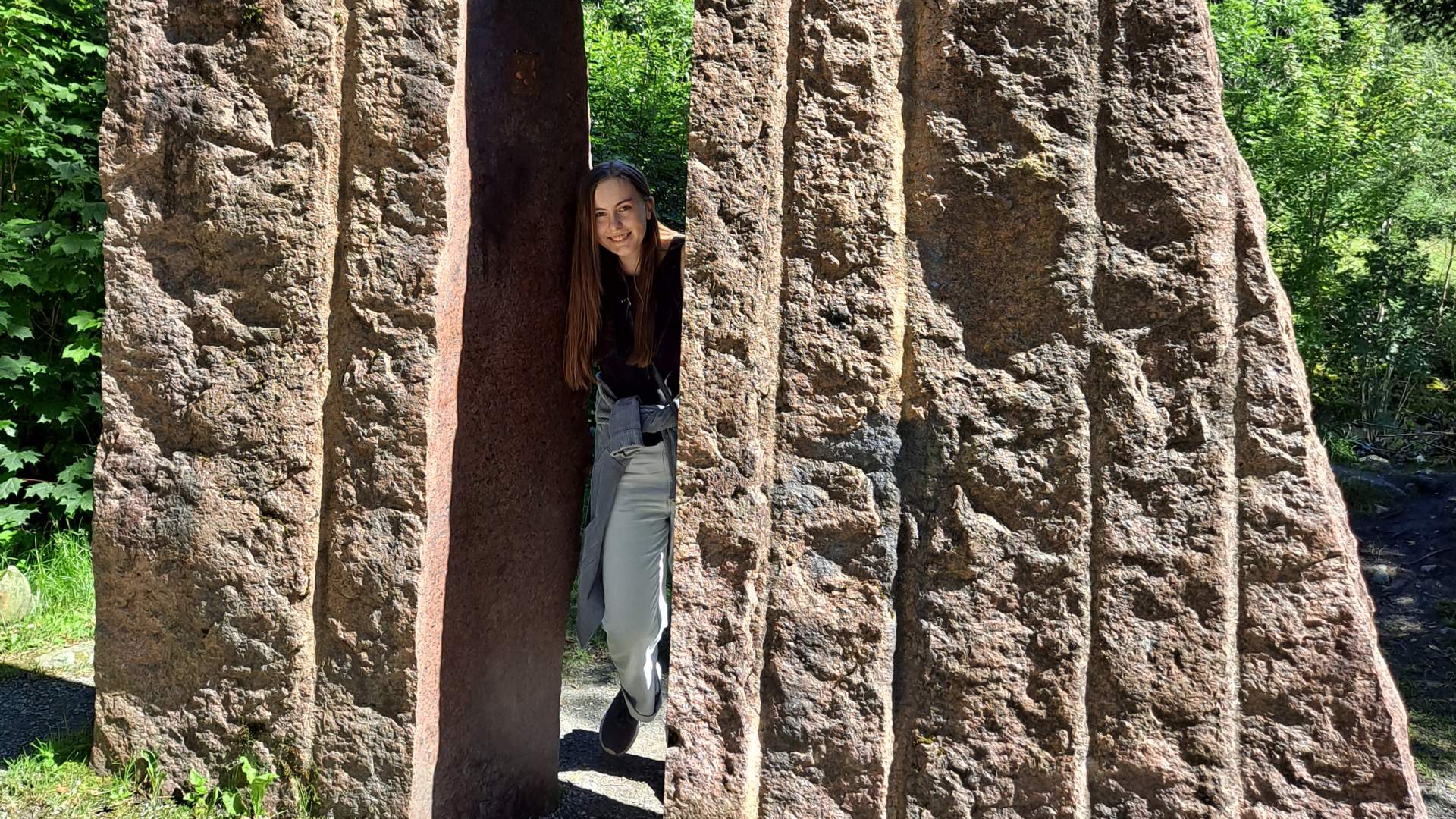 Steinparken i Rosendal