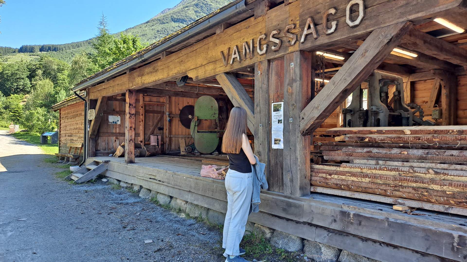 Vangssago i Rosendal