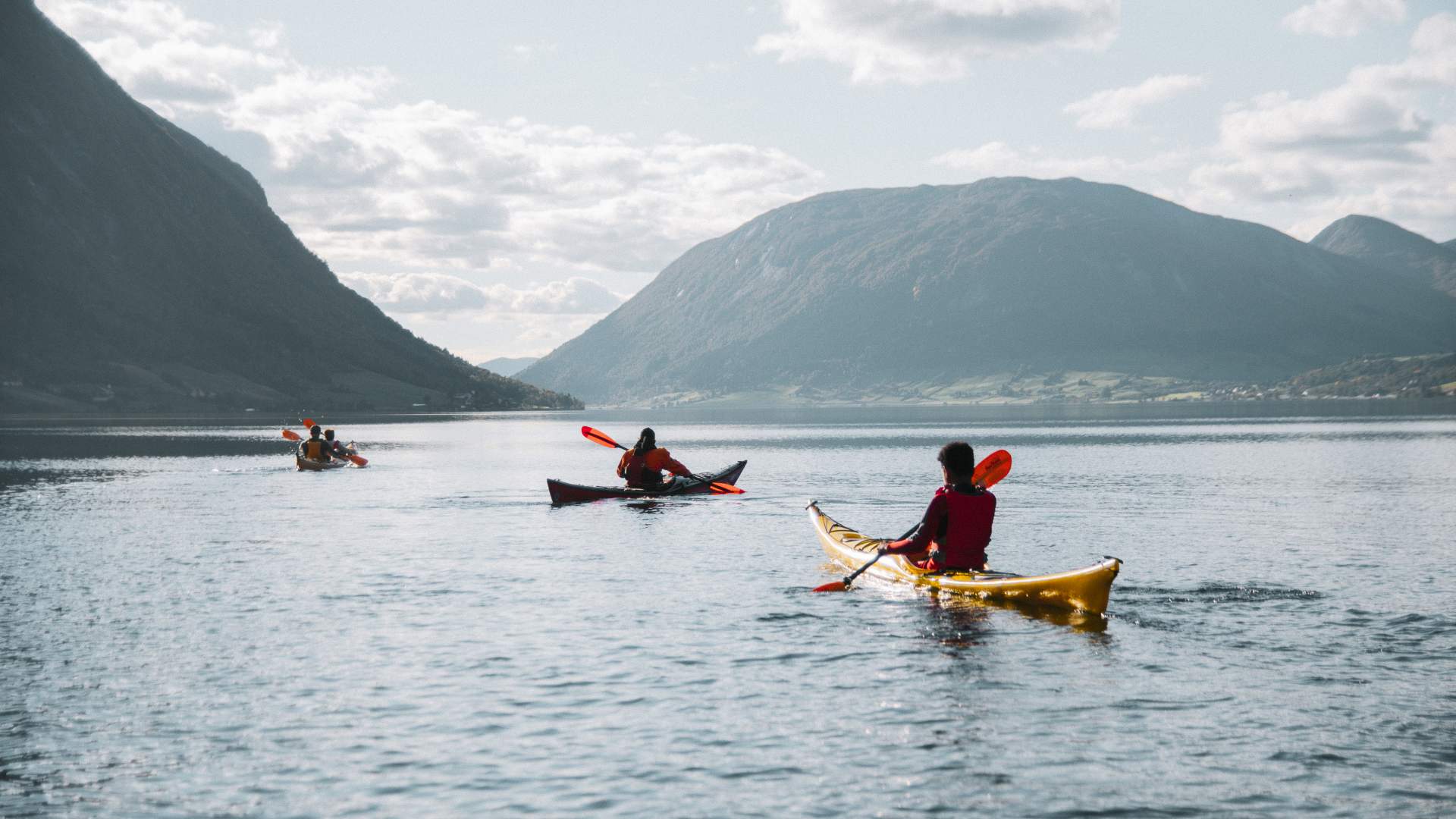 Padling på Jølstravatnet
