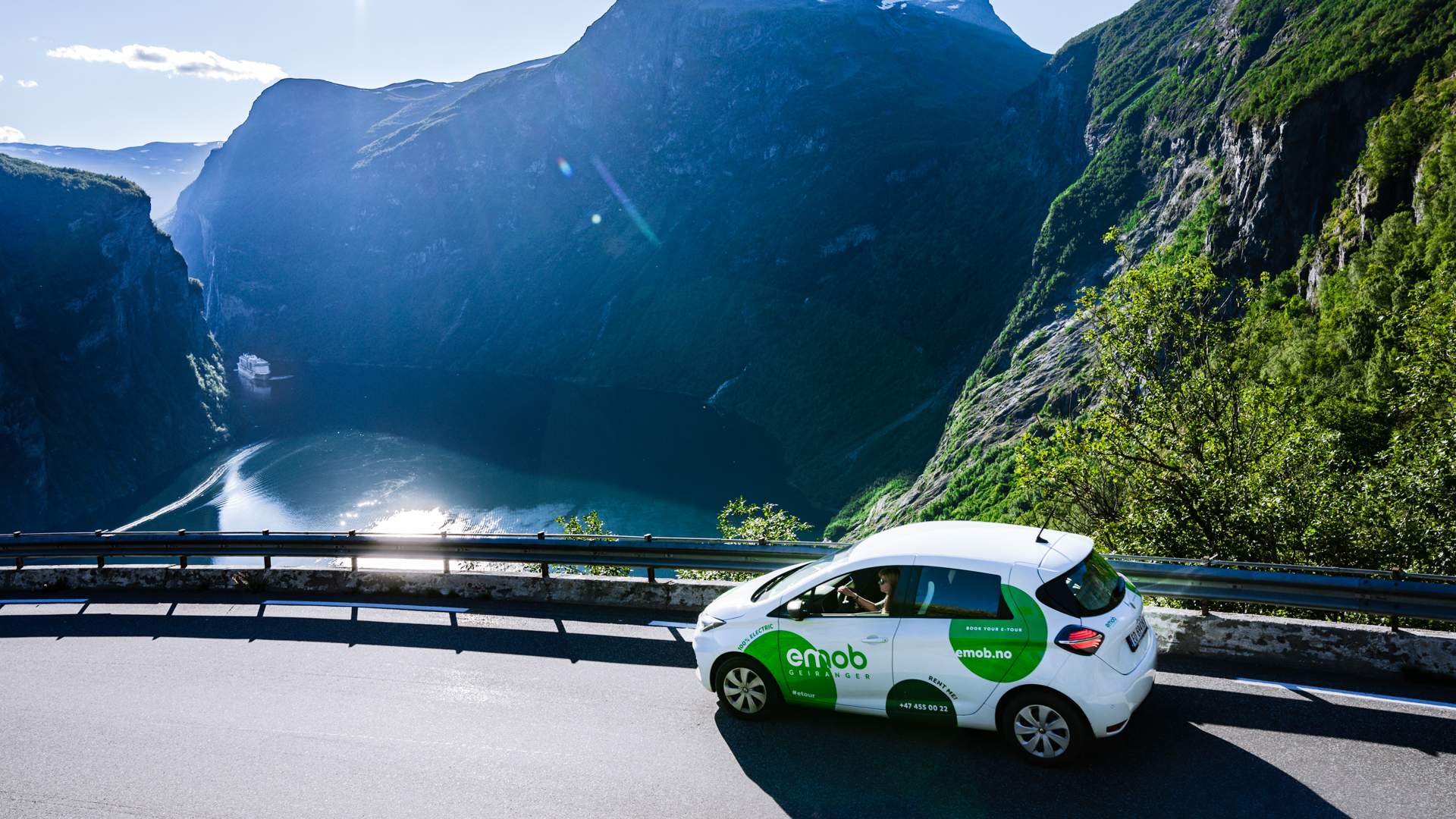 eMob Zoe i Geiranger