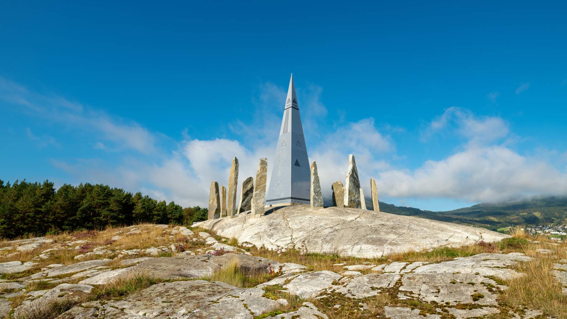 Solspeilet på Klungholmen i Strand