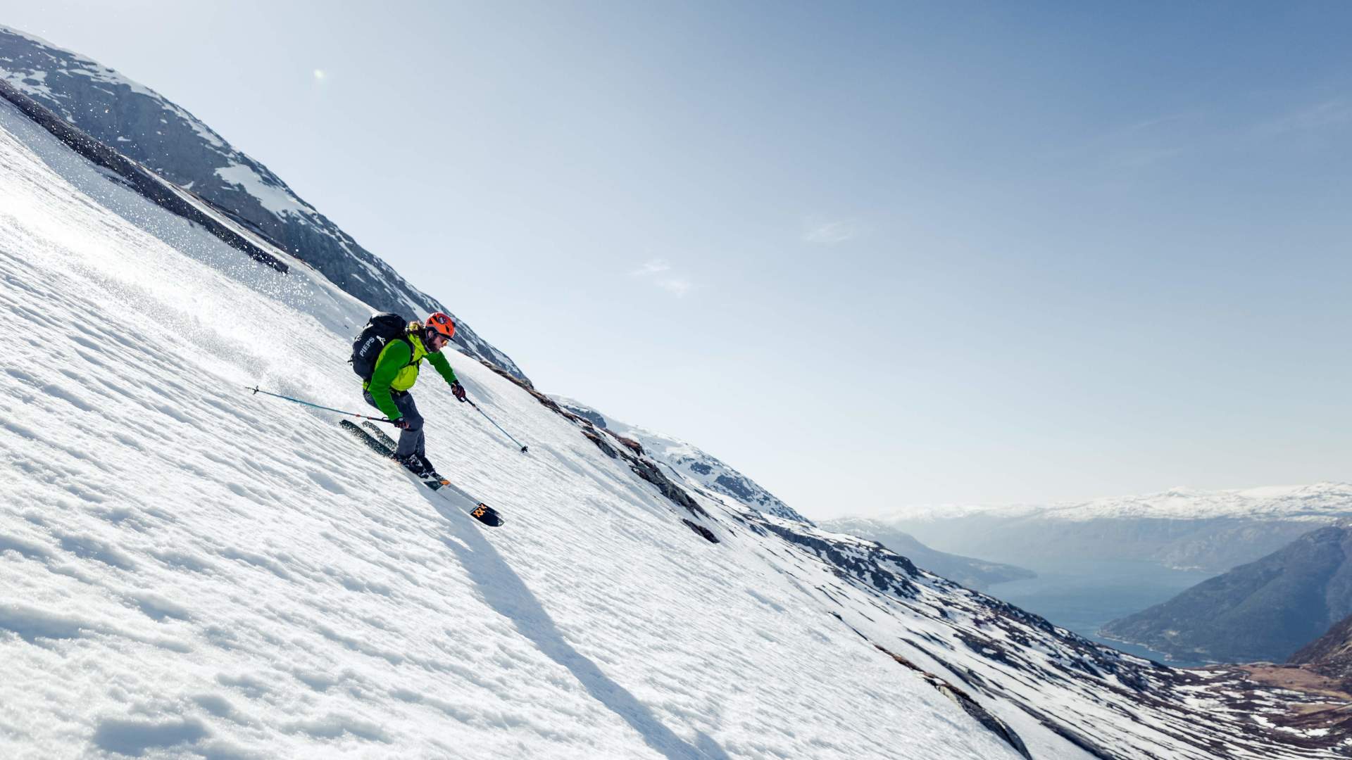 Topptur på ski i Sunnmørsalpane