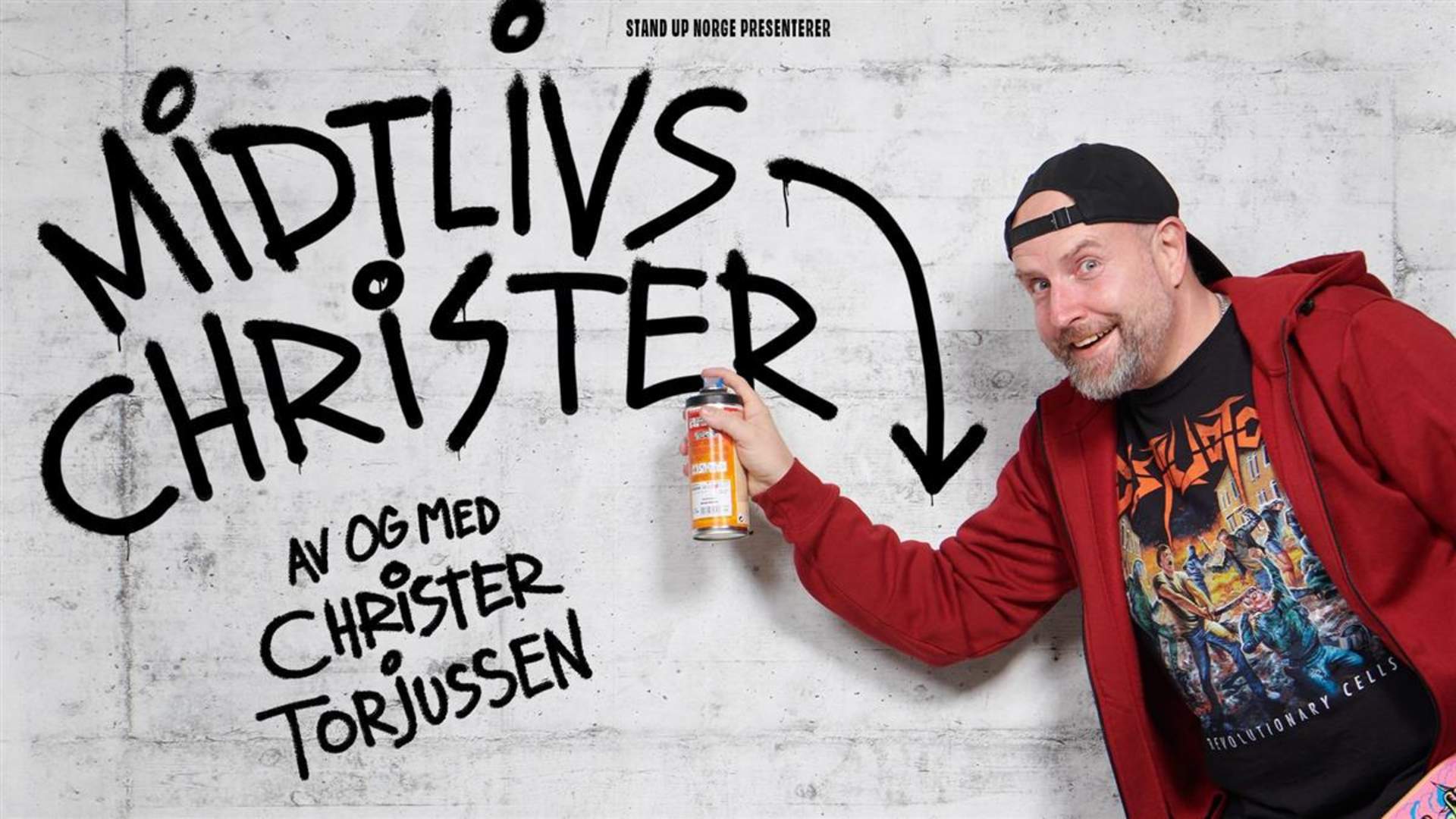 Christer Torjussen: MidtlivsChrister // Parken kulturhus i Ålesund