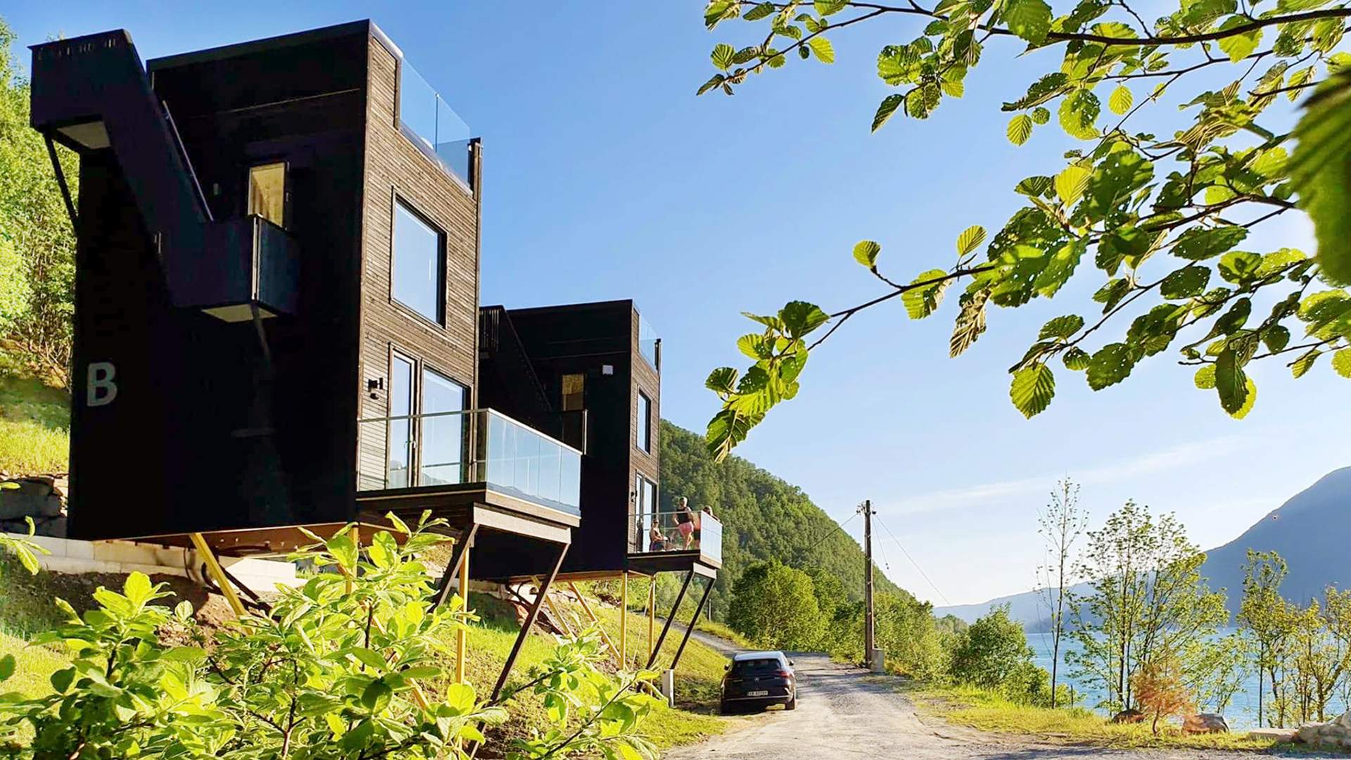 Mikrohyttene i Åkrafjorden