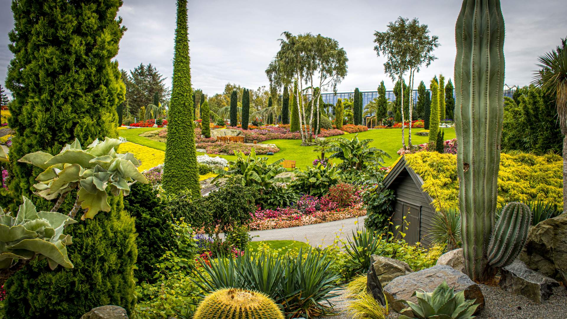 Spis godt i palmesus på Flor & Fjære