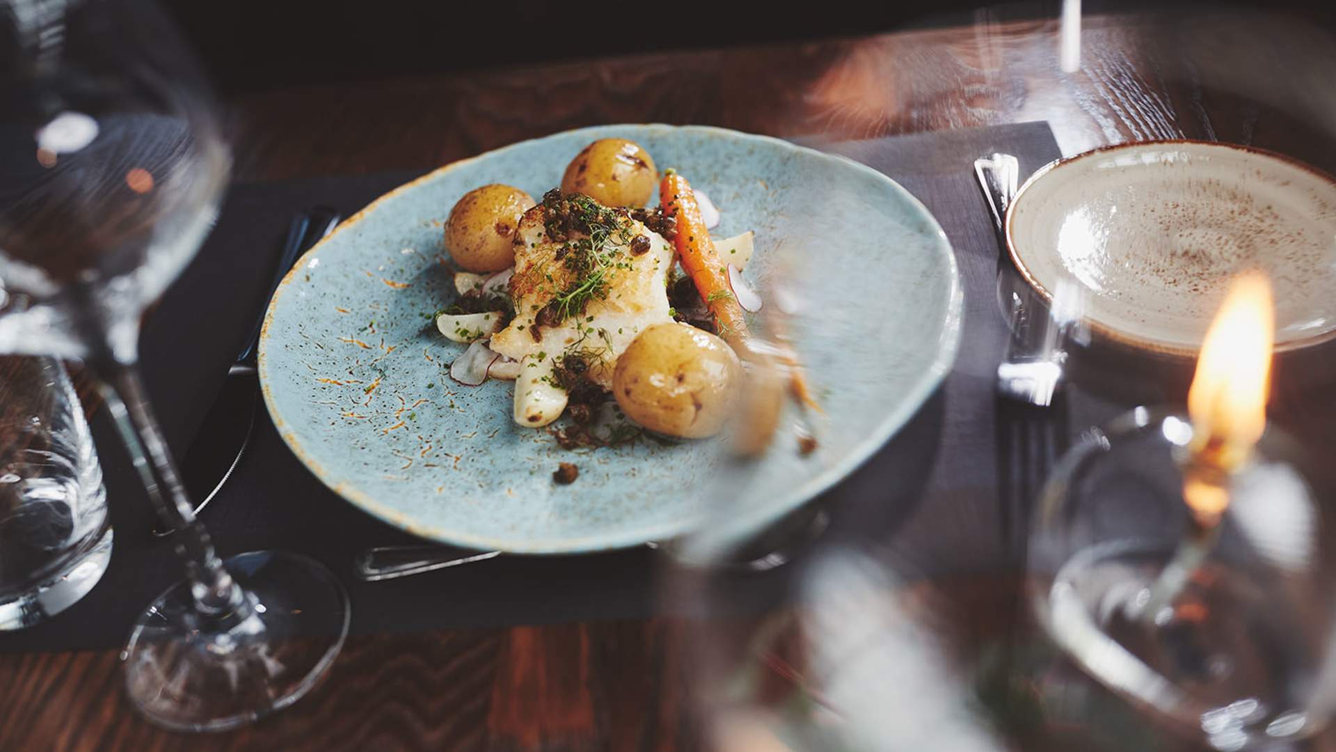 Servering på Stord Hotell