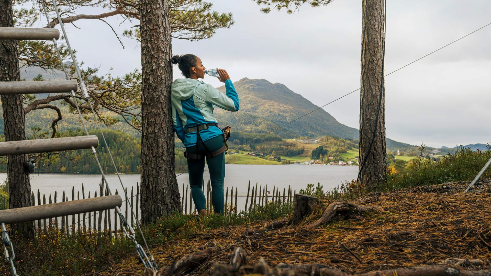 Høyt & Lavt Climbing Park Valsøya