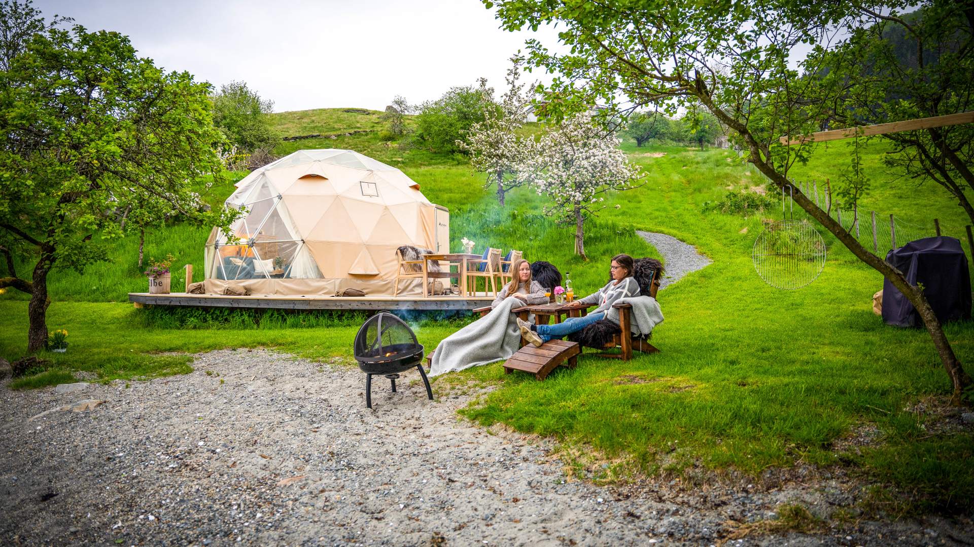 Kleppa Gard und Glamping in Hjelmeland