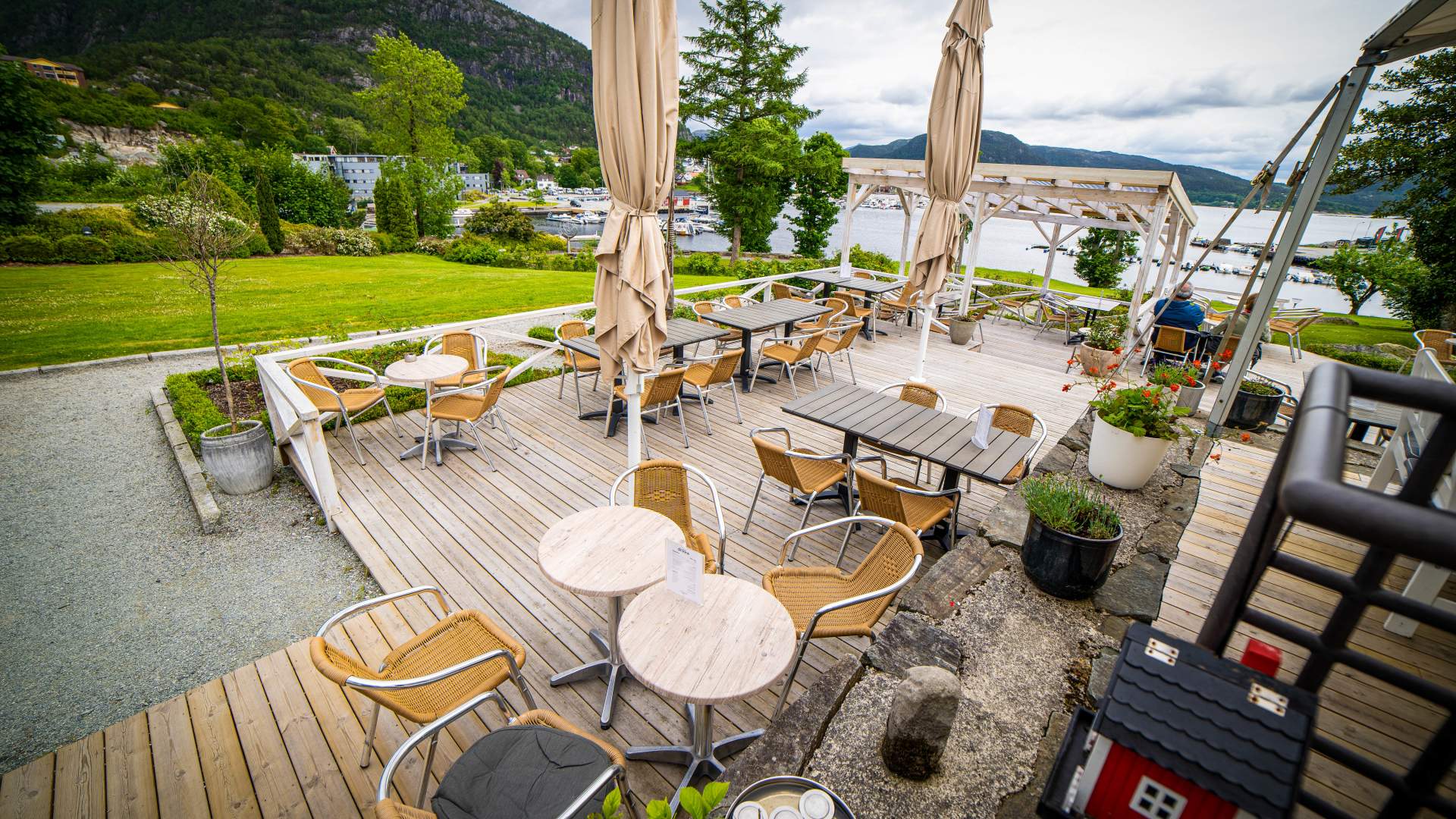 Restaurant Villa Rosehagen in Jørpeland