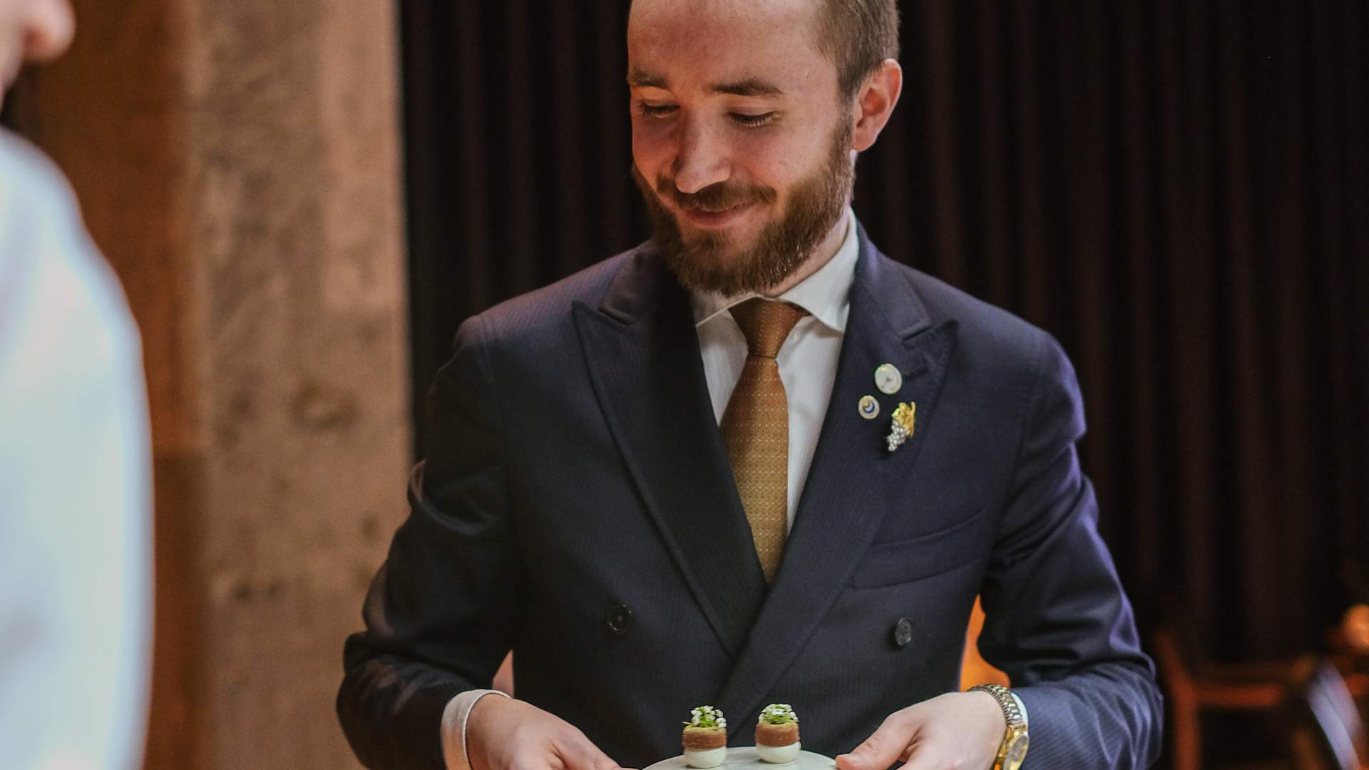 Sommelier Sander Johnsson
