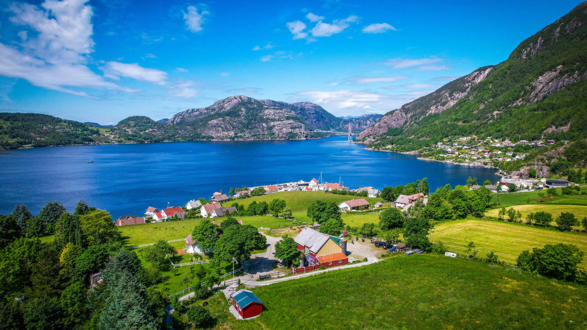 Overnatting på Gøysa Gard ved Lysefjorden