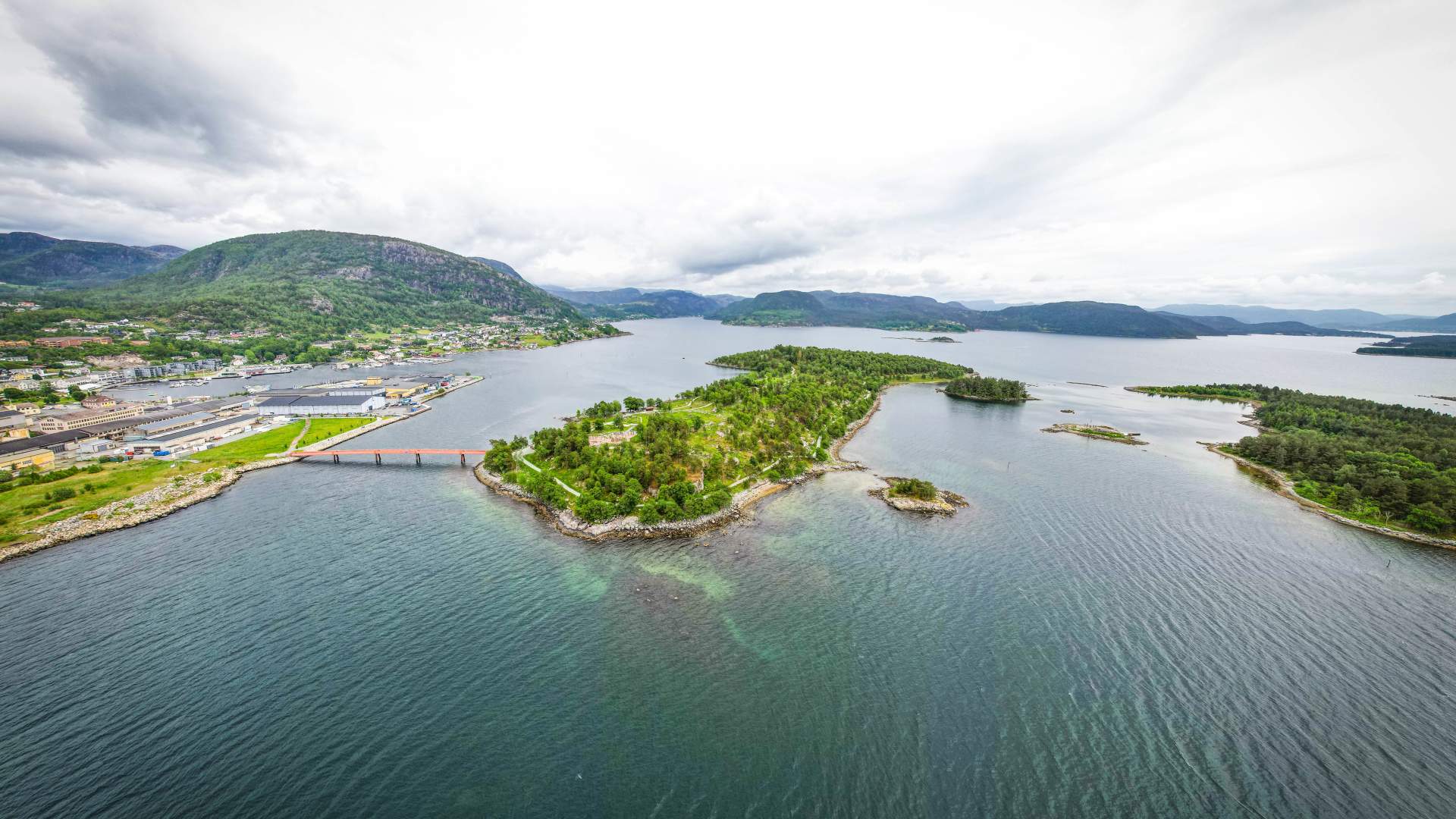 Friluftsområdet på Jørpelandsholmen