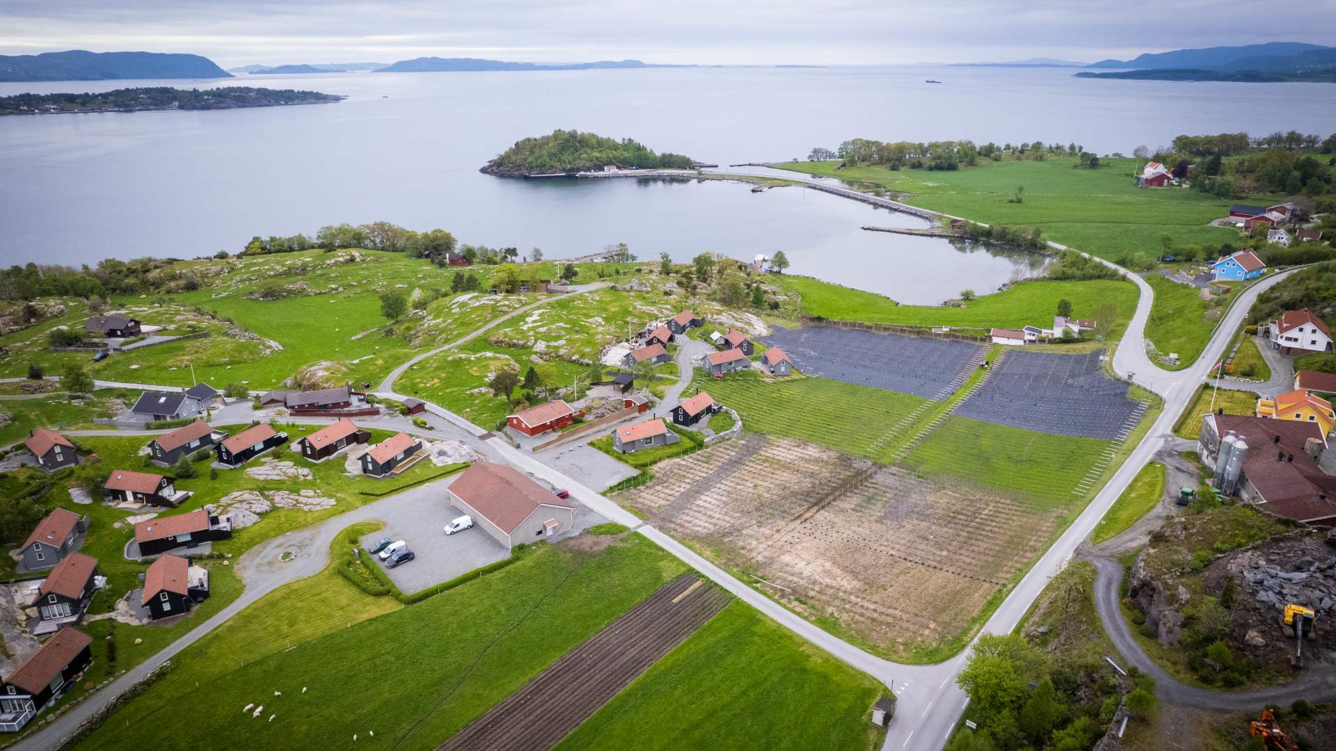 Weinverkostung und Hofladen im Hebnes vingard in Ryfylke