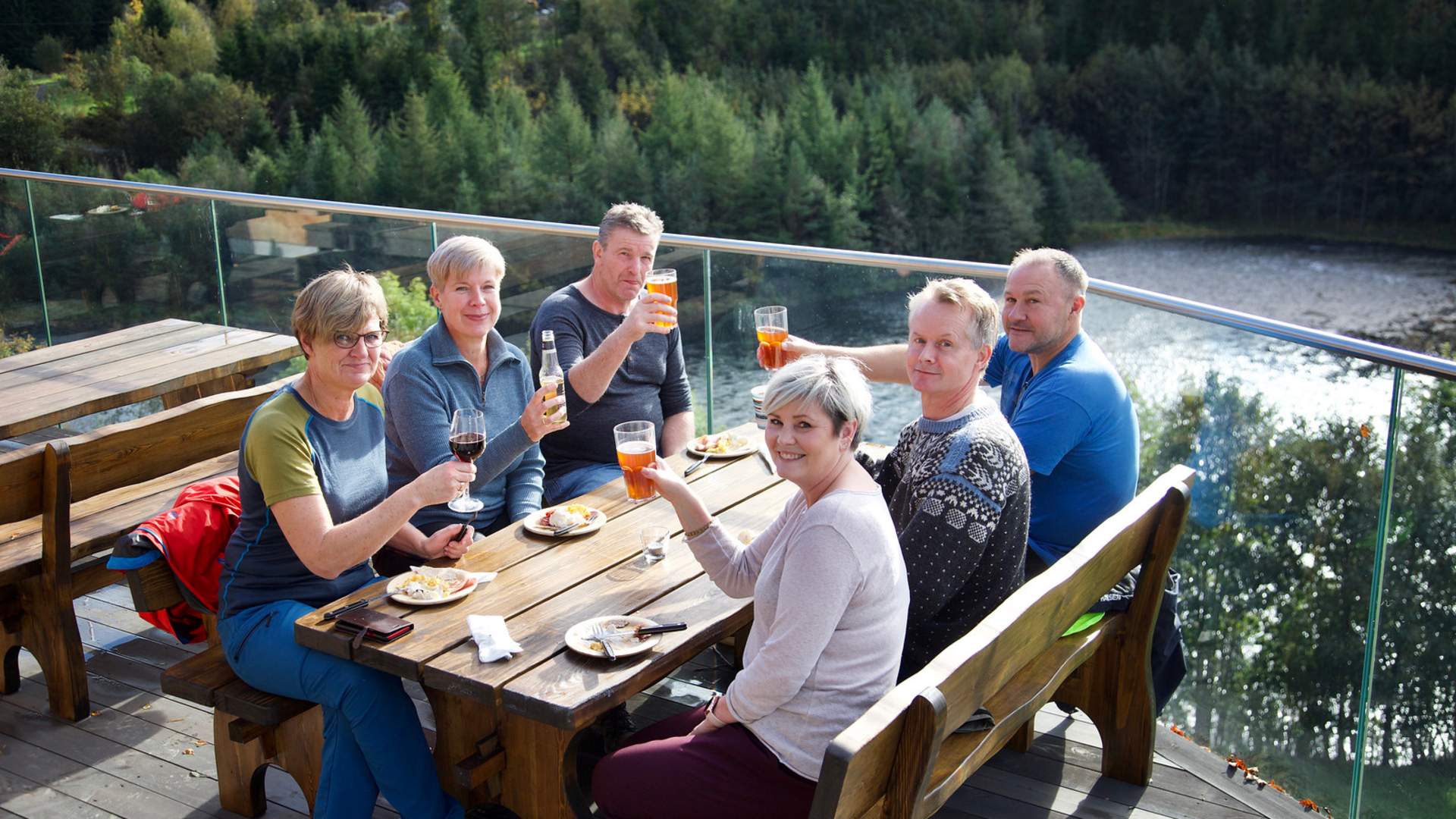 The sauna Moskjelen in Suldal