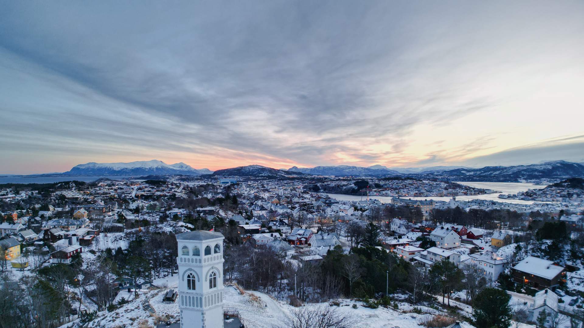 Varden viewpoint in Kristiansund