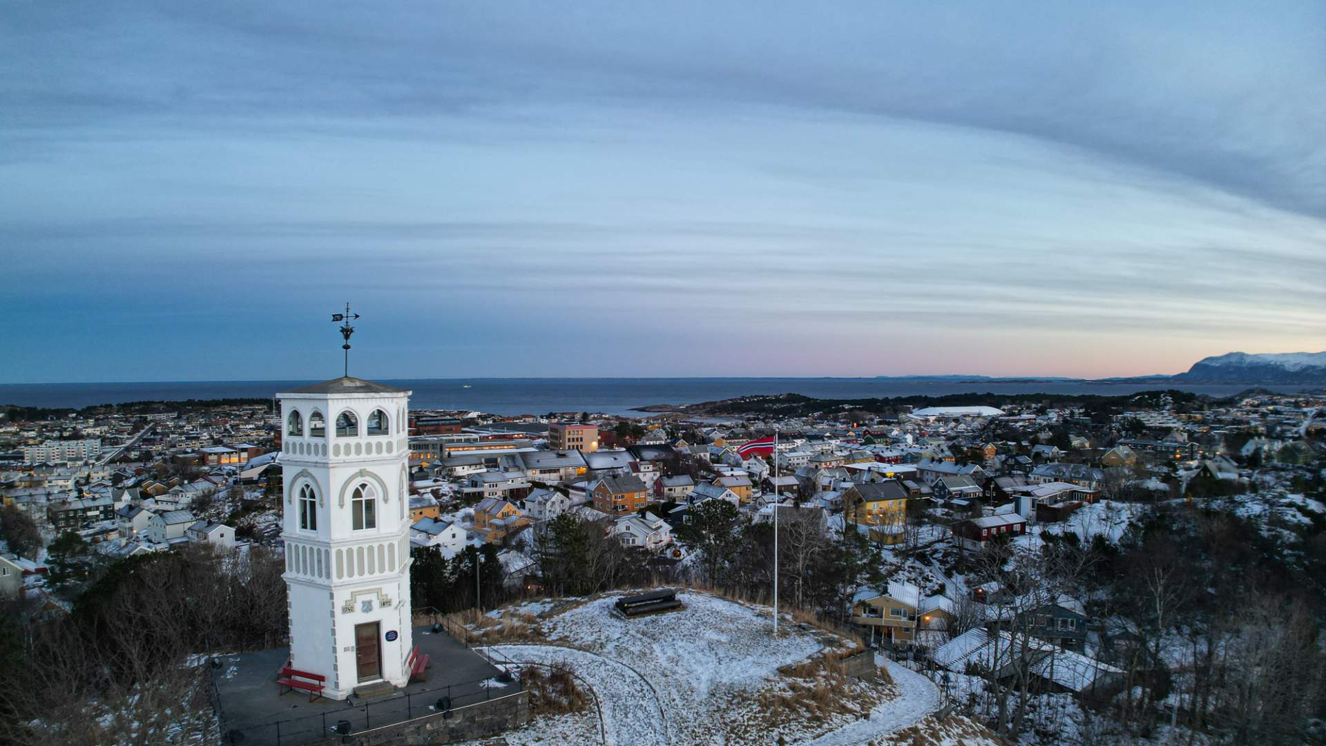 Varden viewpoint in Kristiansund