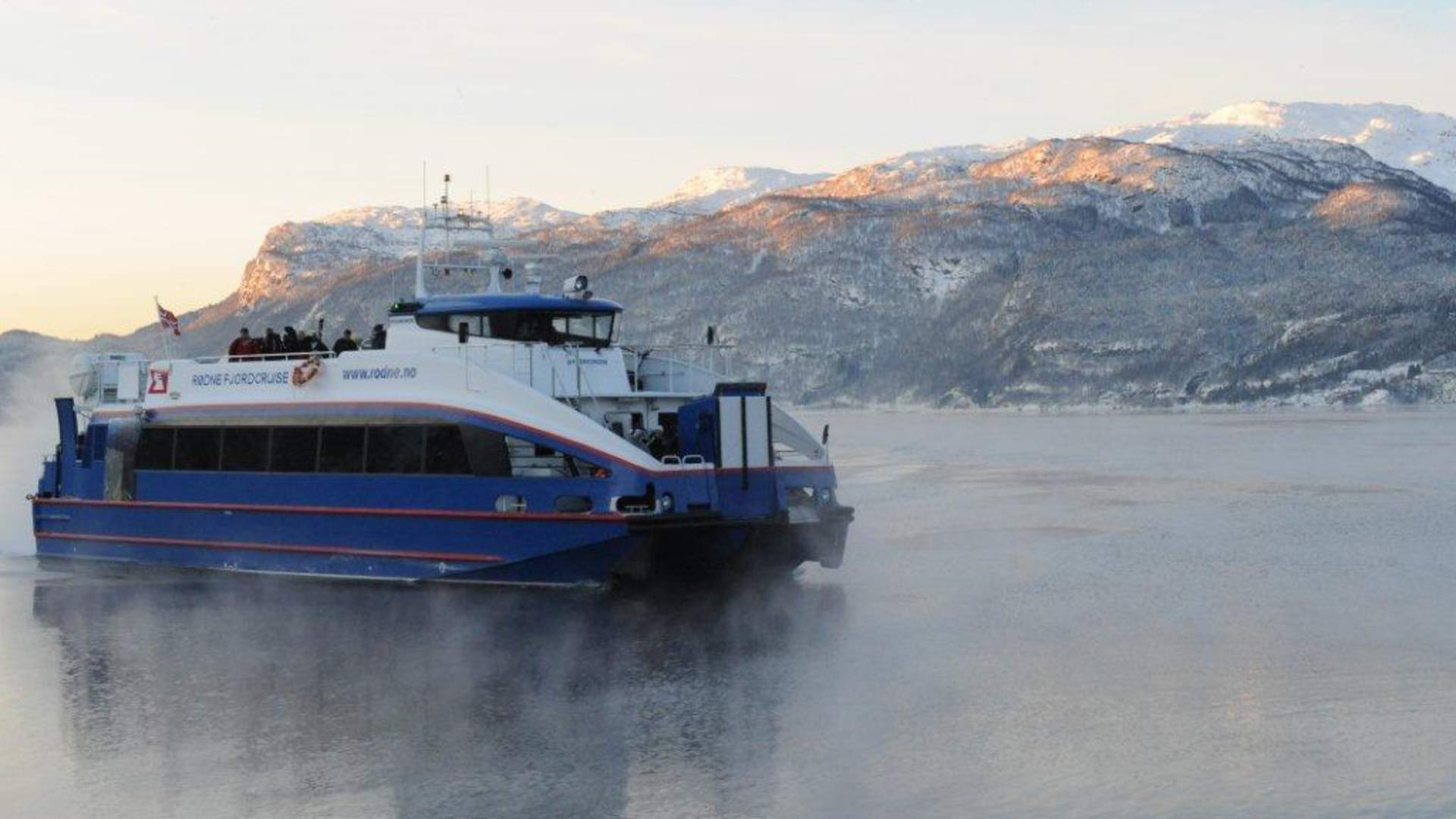 Skibåt til Sauda fra Stavanger