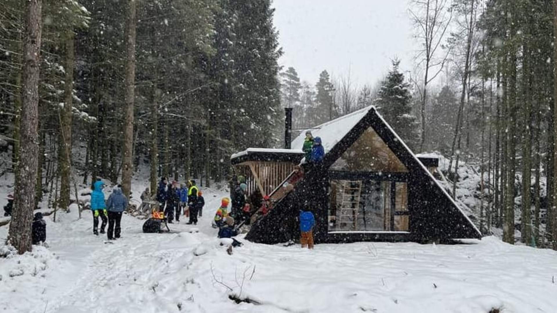 Die Tagesausflugshütte "Kvilehaugen" in Suldal