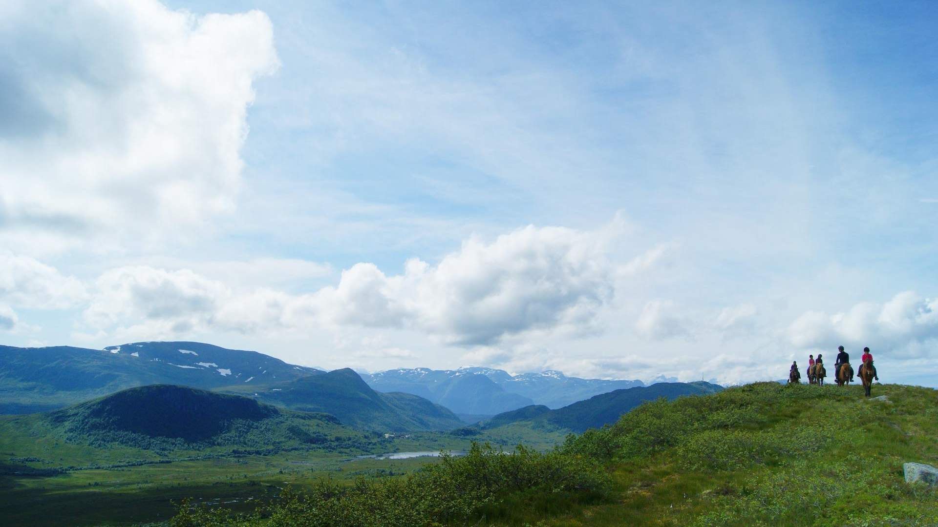 Ridetur med guide på Ørskogfjellet
