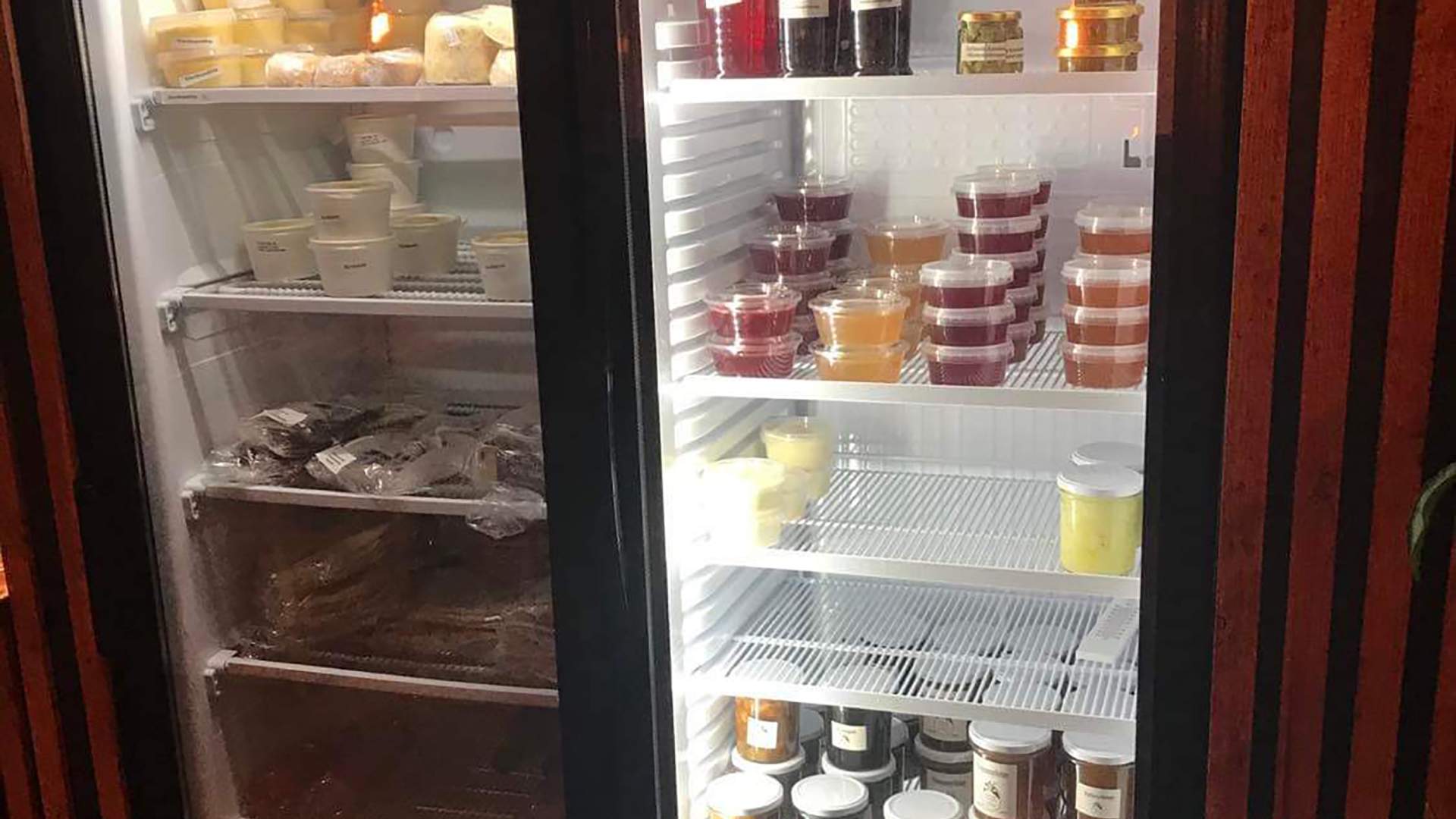 Gardsbutikk på Myrvold Gård