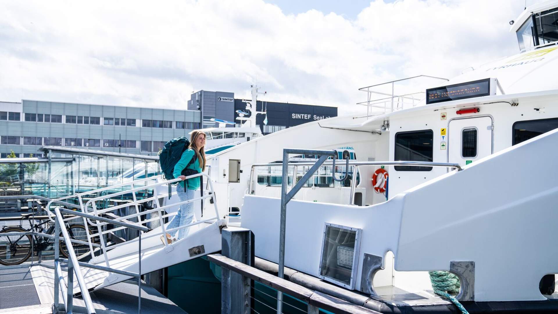 Hurtigbåten fra Trondheim til Kristiansund