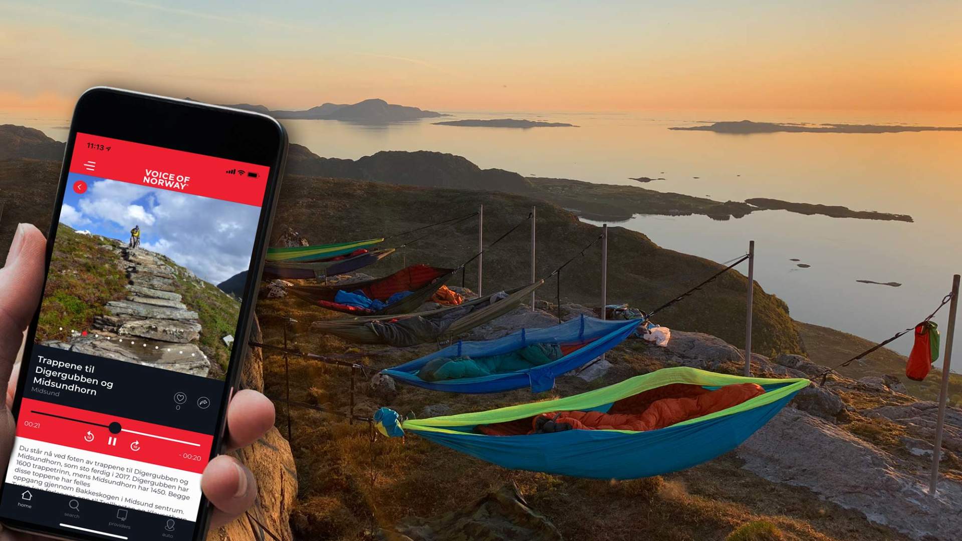 Audioguide im Inselreich im Romsdal