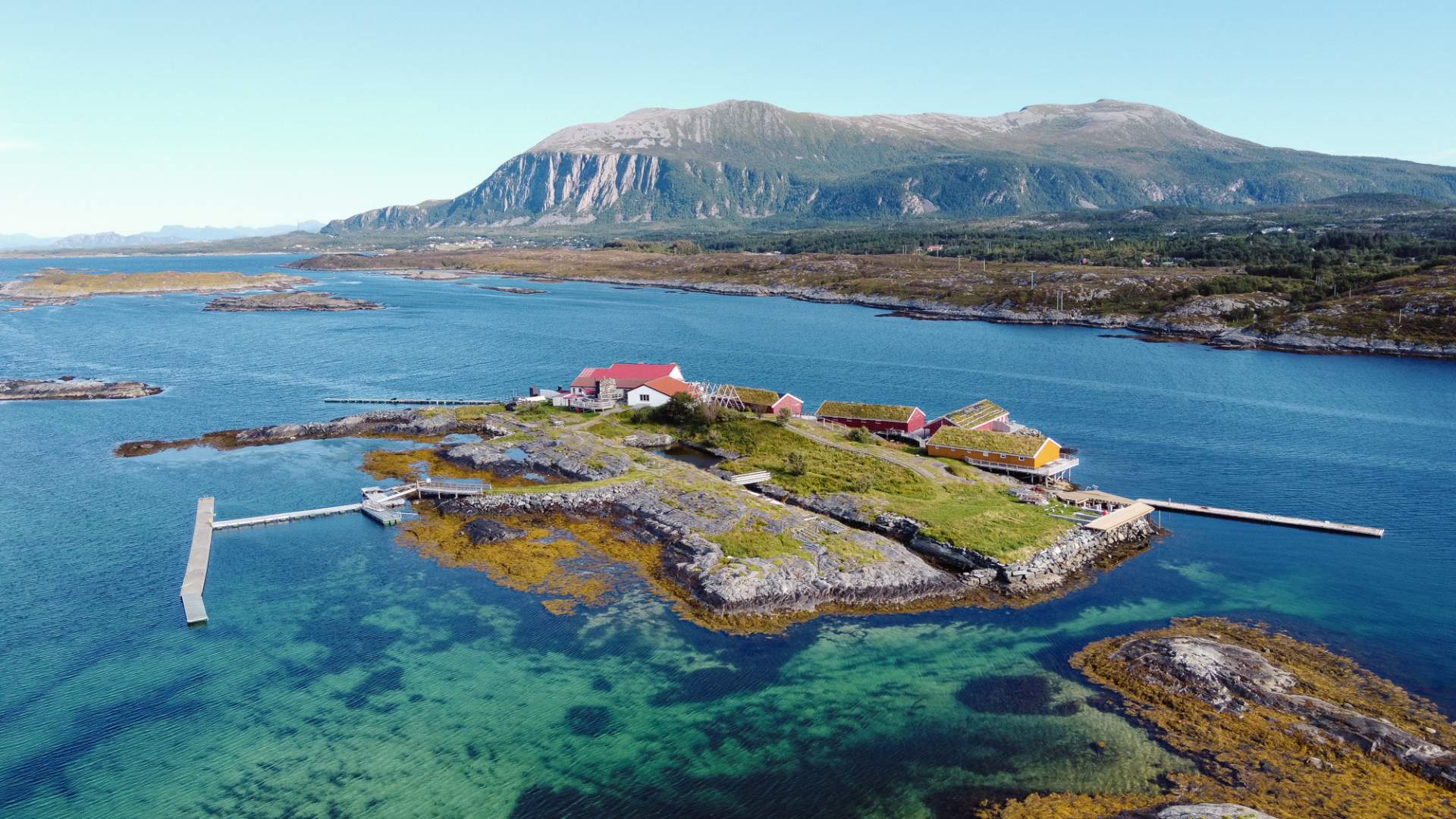 Øya Ringholmen i all sin prakt