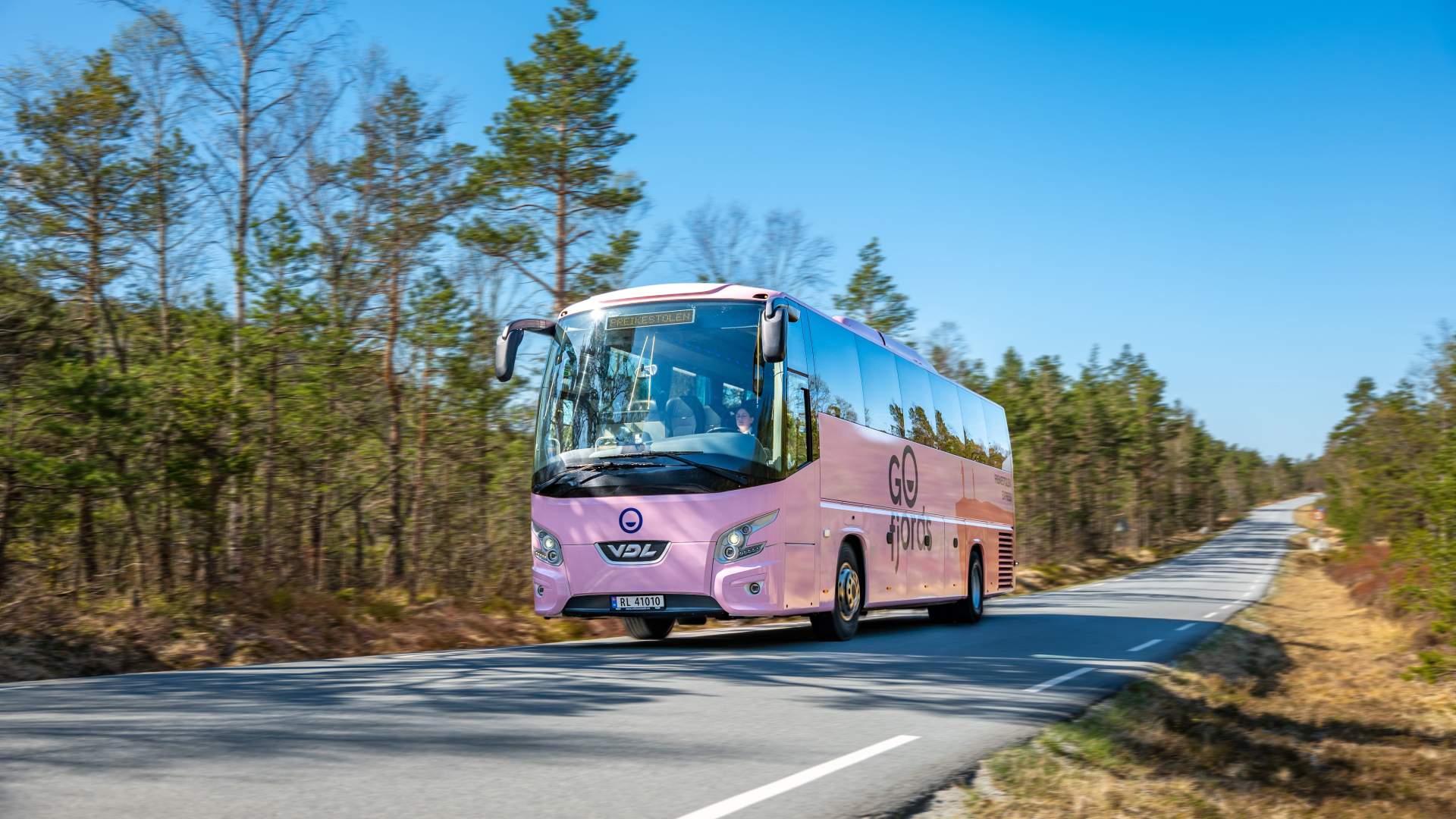 Preikestolen ekspress-buss fra Stavanger